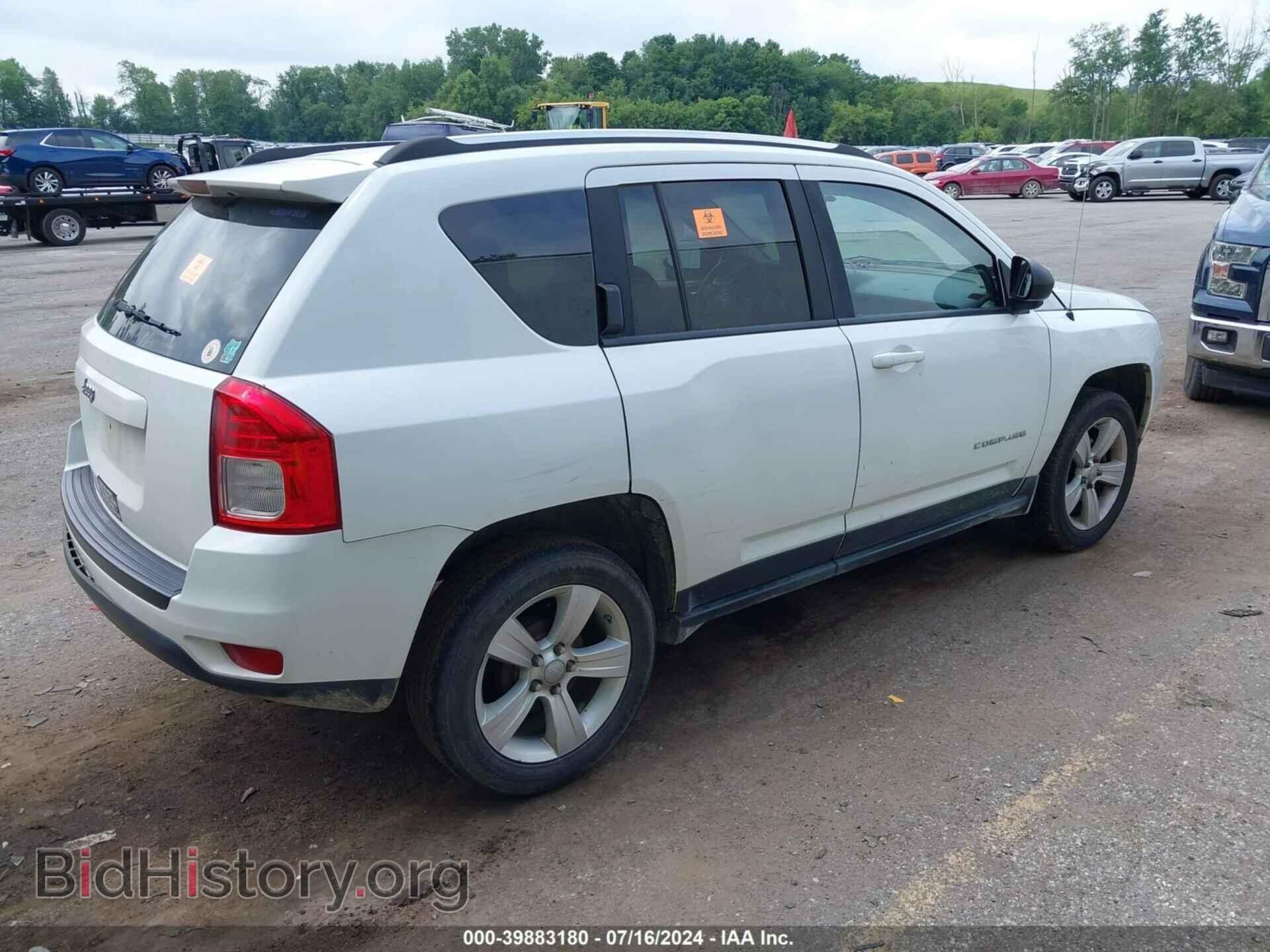 2012 JEEP COMPASS - VIN: 1C4NJCBB6CD622103 - Фото 4