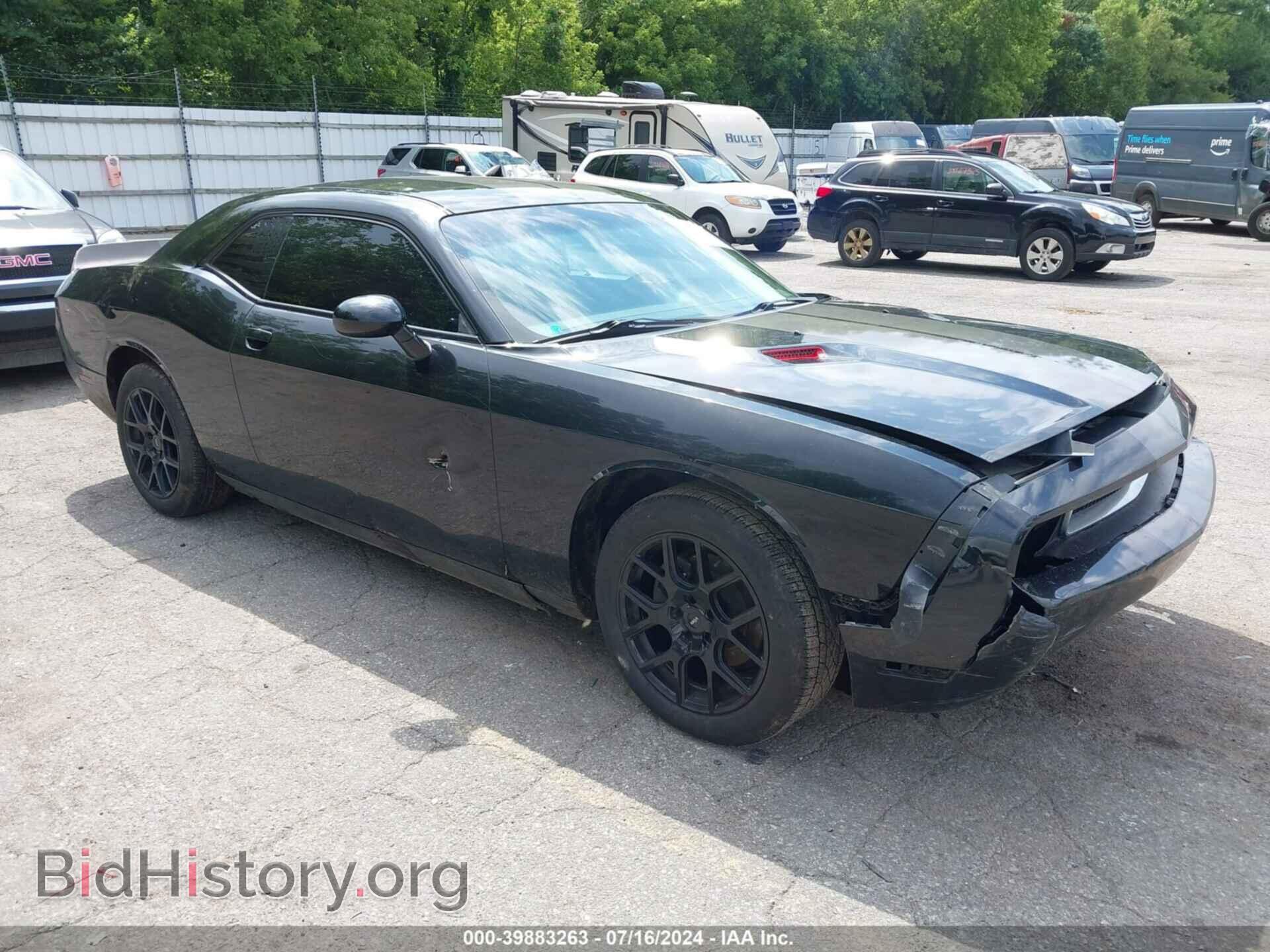 Photo 2C3CDYAG5CH292082 - DODGE CHALLENGER 2012