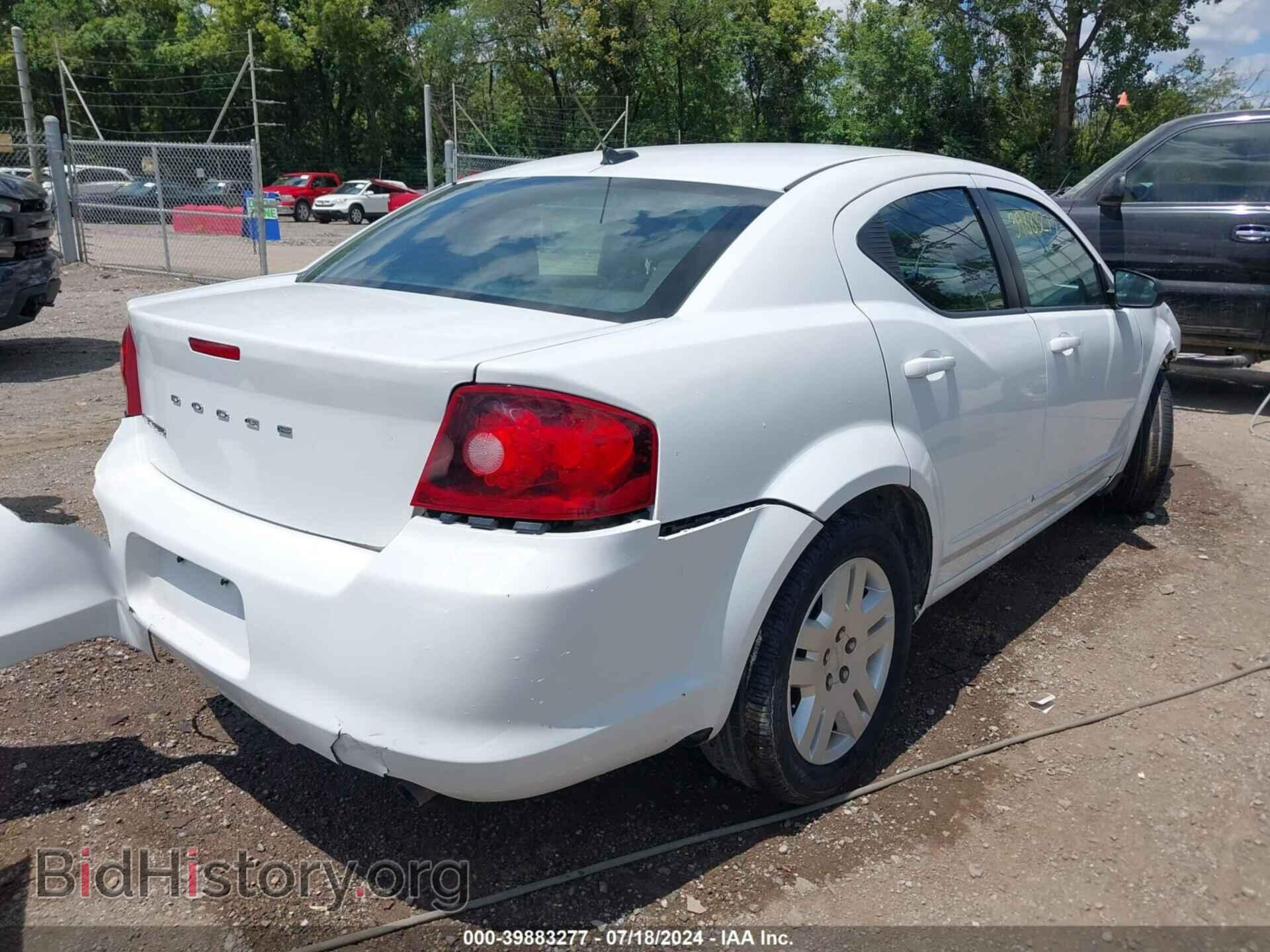 2011 DODGE AVENGER - VIN: 1B3BD4FB8BN578996 - Фото 4