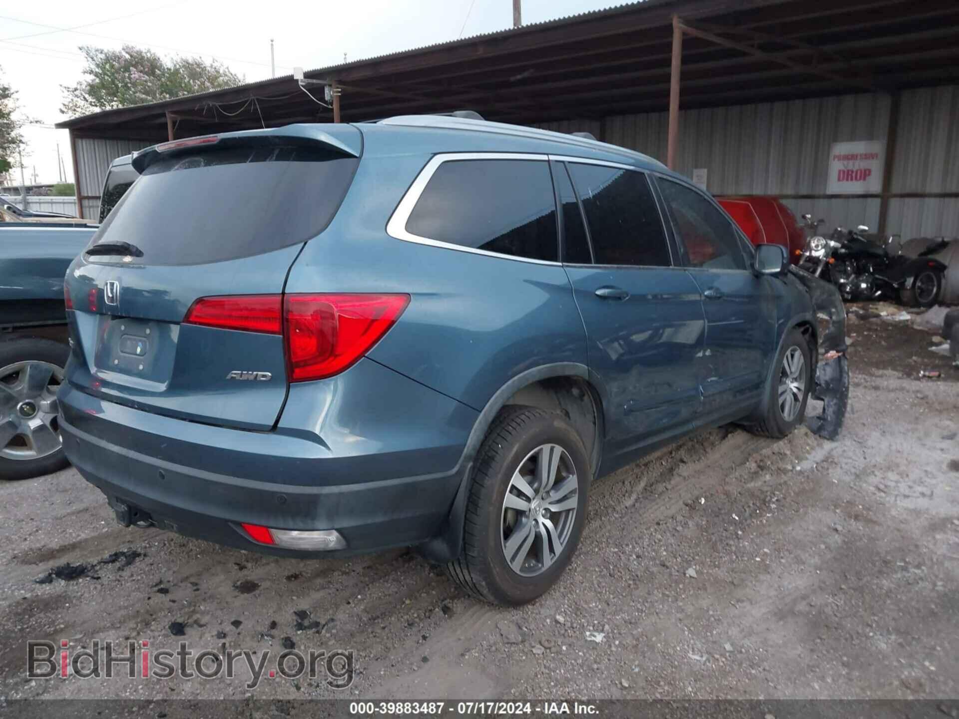 2016 HONDA PILOT - VIN: 5FNYF6H82GB114656 - Photo 4