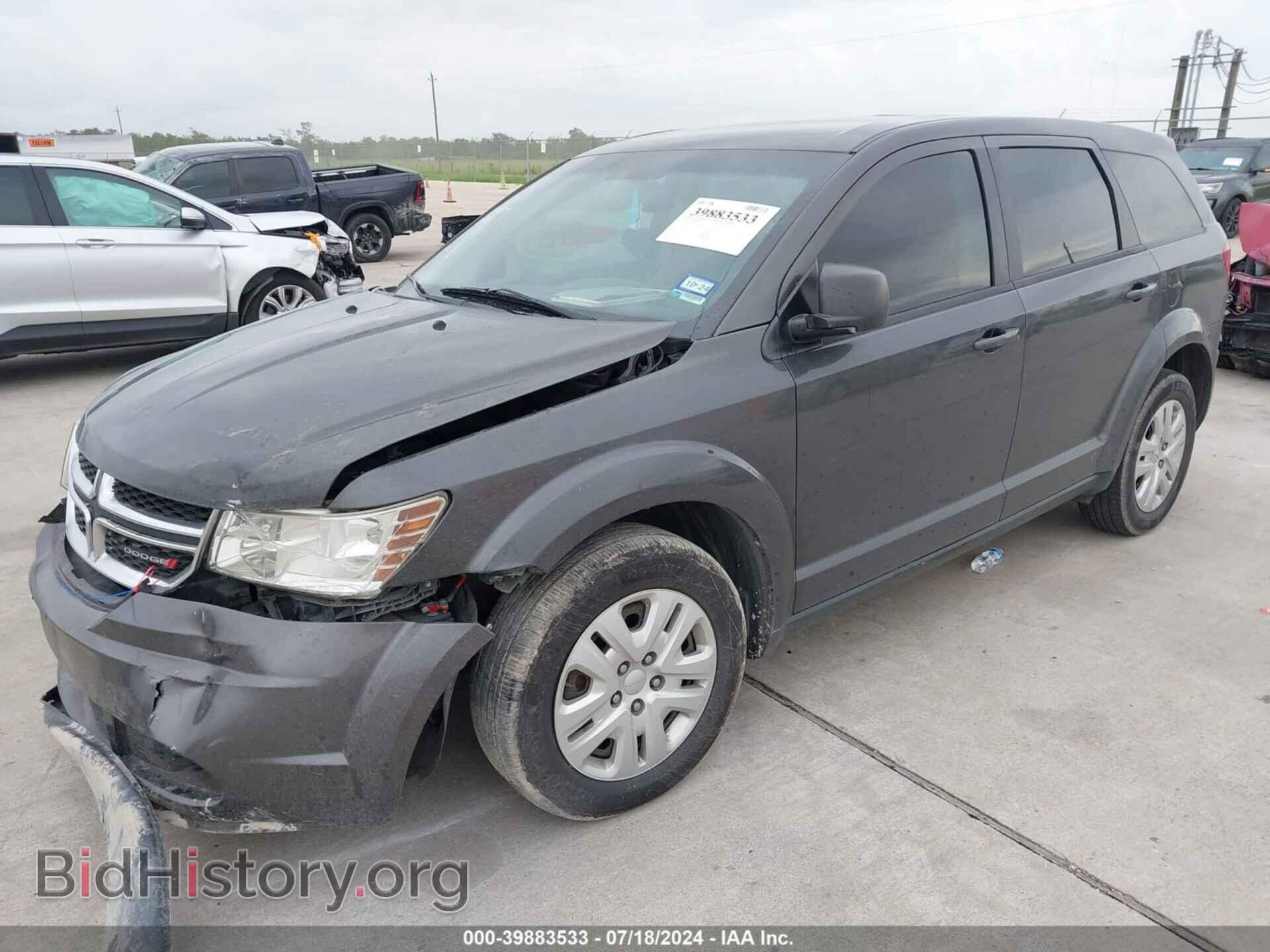 2015 DODGE JOURNEY - VIN: 3C4PDCAB2FT737507 - Фото 2