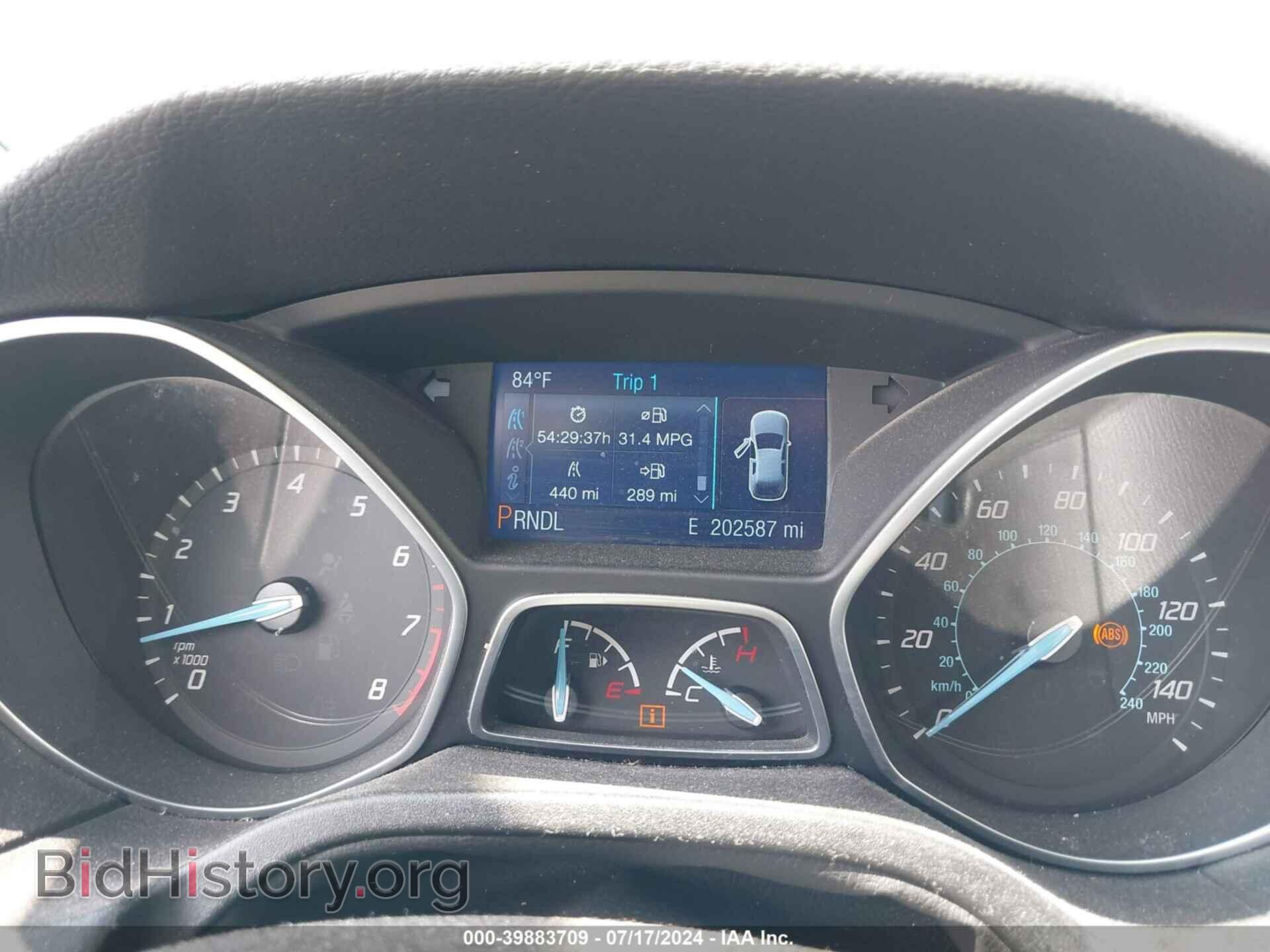 2014 FORD FOCUS - VIN: 1FADP3F26EL217782 - Фото 7