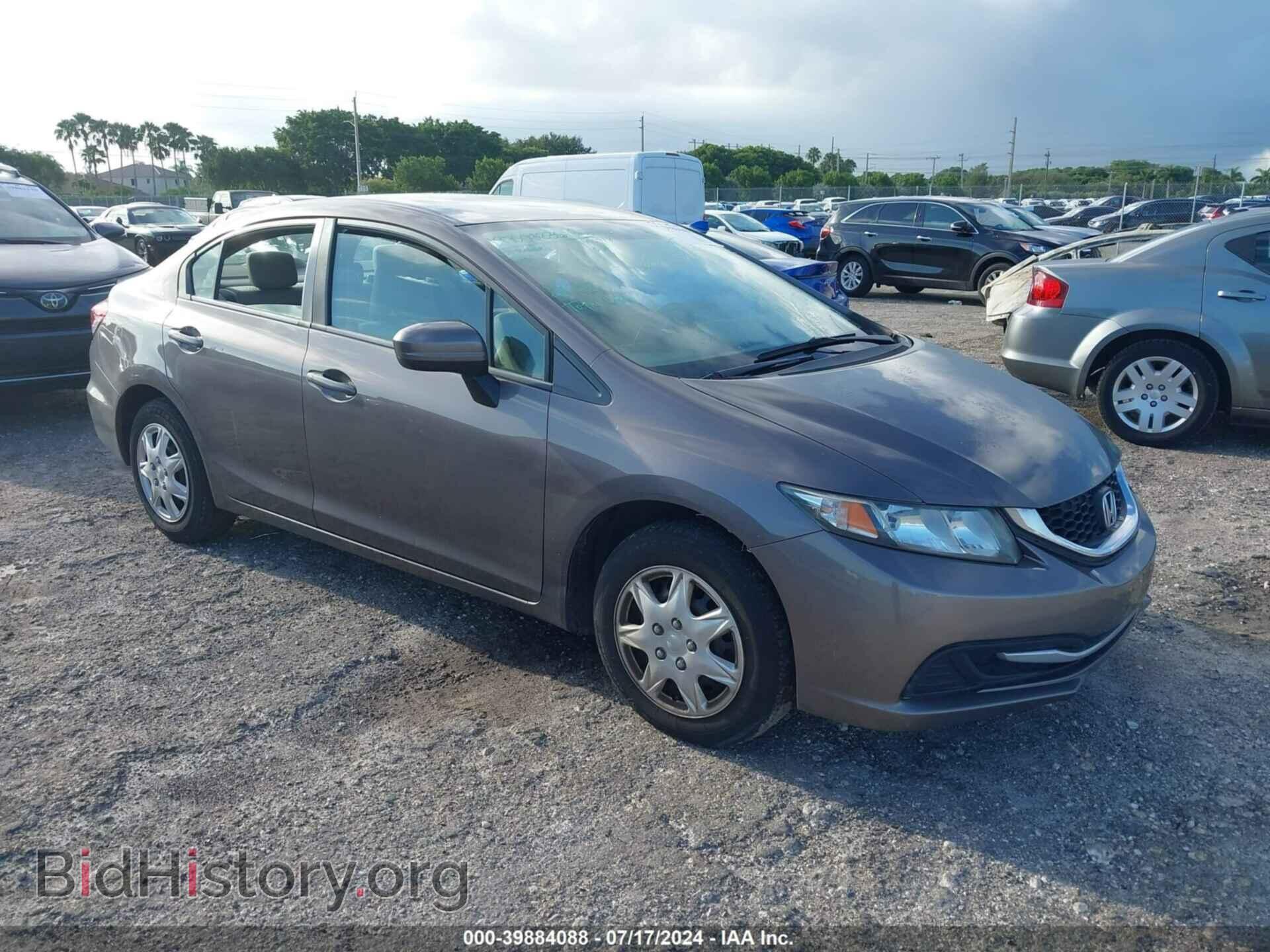 Фотография 19XFB2F54EE078556 - HONDA CIVIC 2014