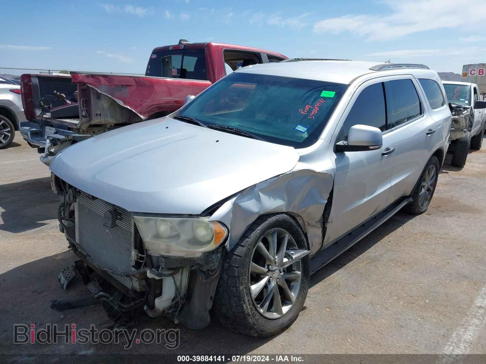 2013 DODGE DURANGO - VIN: 1C4RDJDG6DC617609 - Фото 2