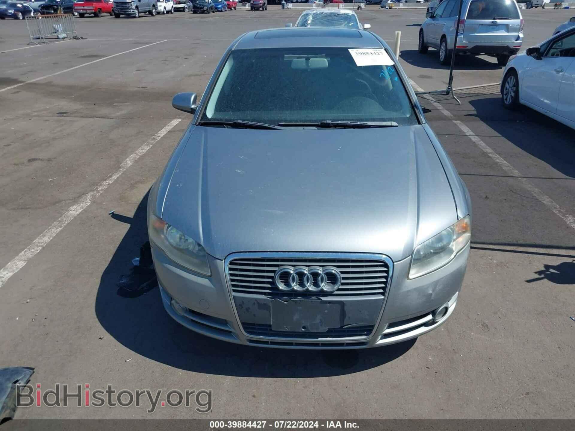 2007 AUDI A4 - VIN: WAUAF78E87A075073 - Фото 6