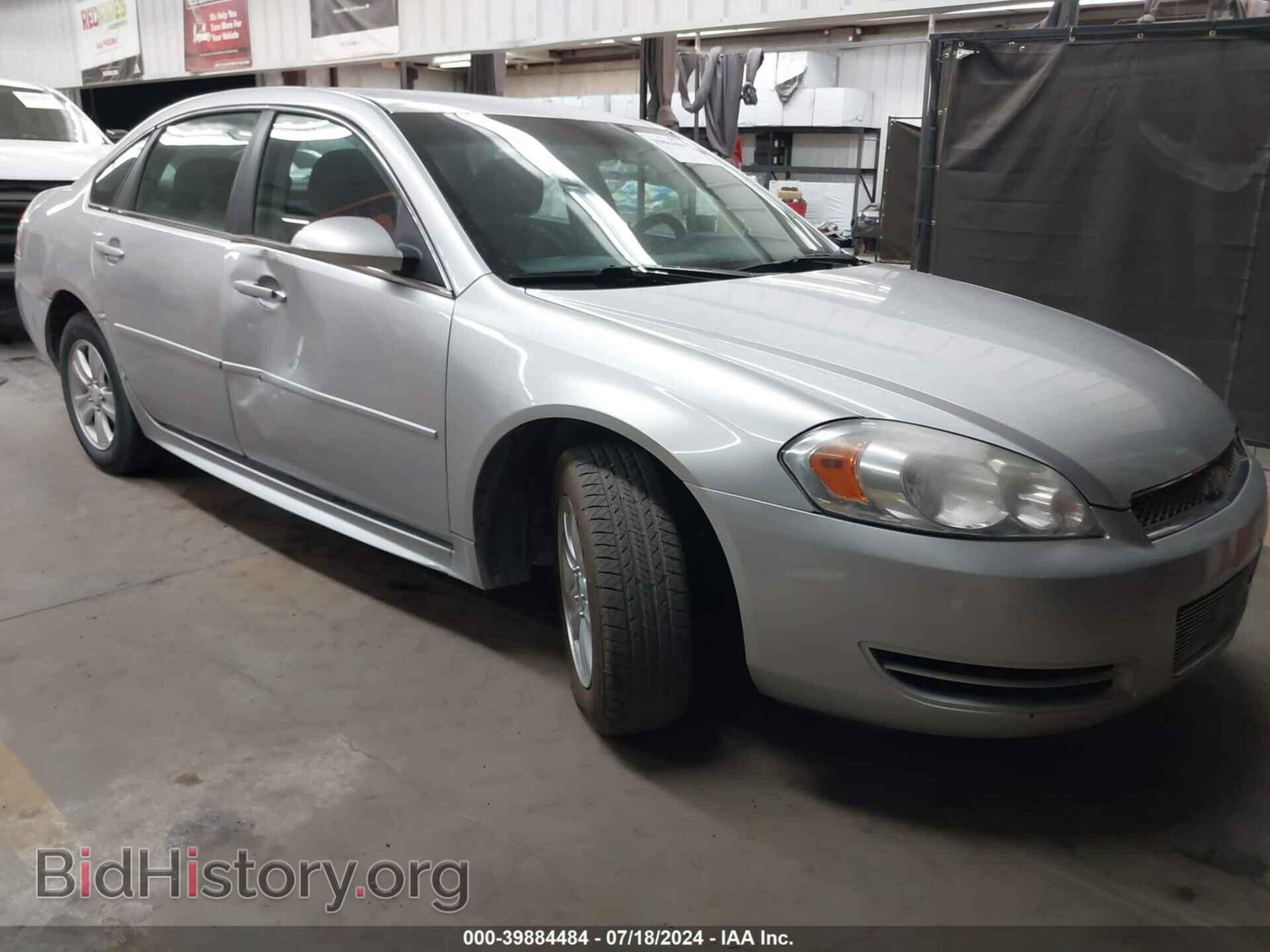 Photo 2G1WF5E35C1281206 - CHEVROLET IMPALA 2012