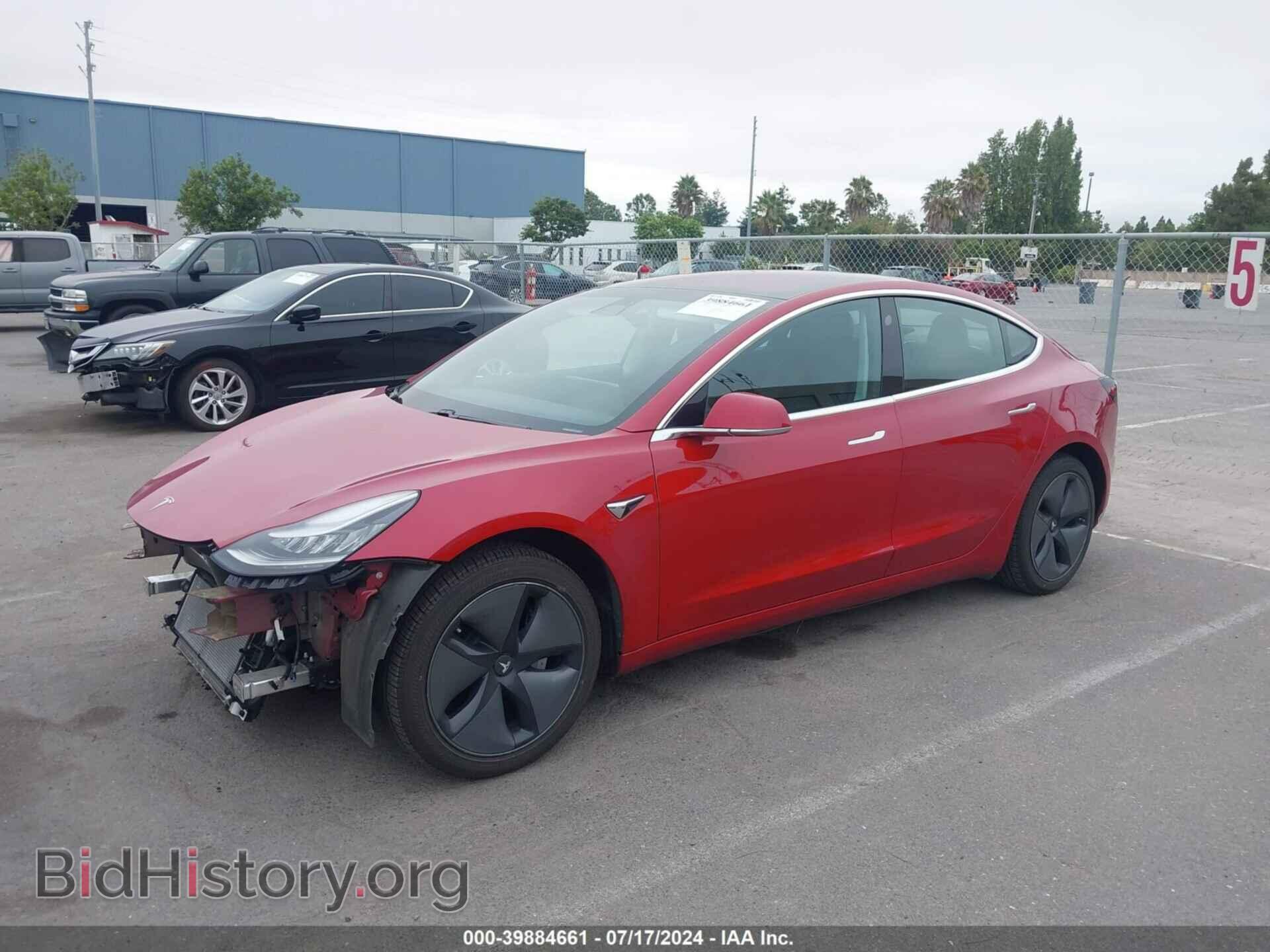 2019 TESLA MODEL 3 - VIN: 5YJ3E1EA7KF190647 - Фото 2