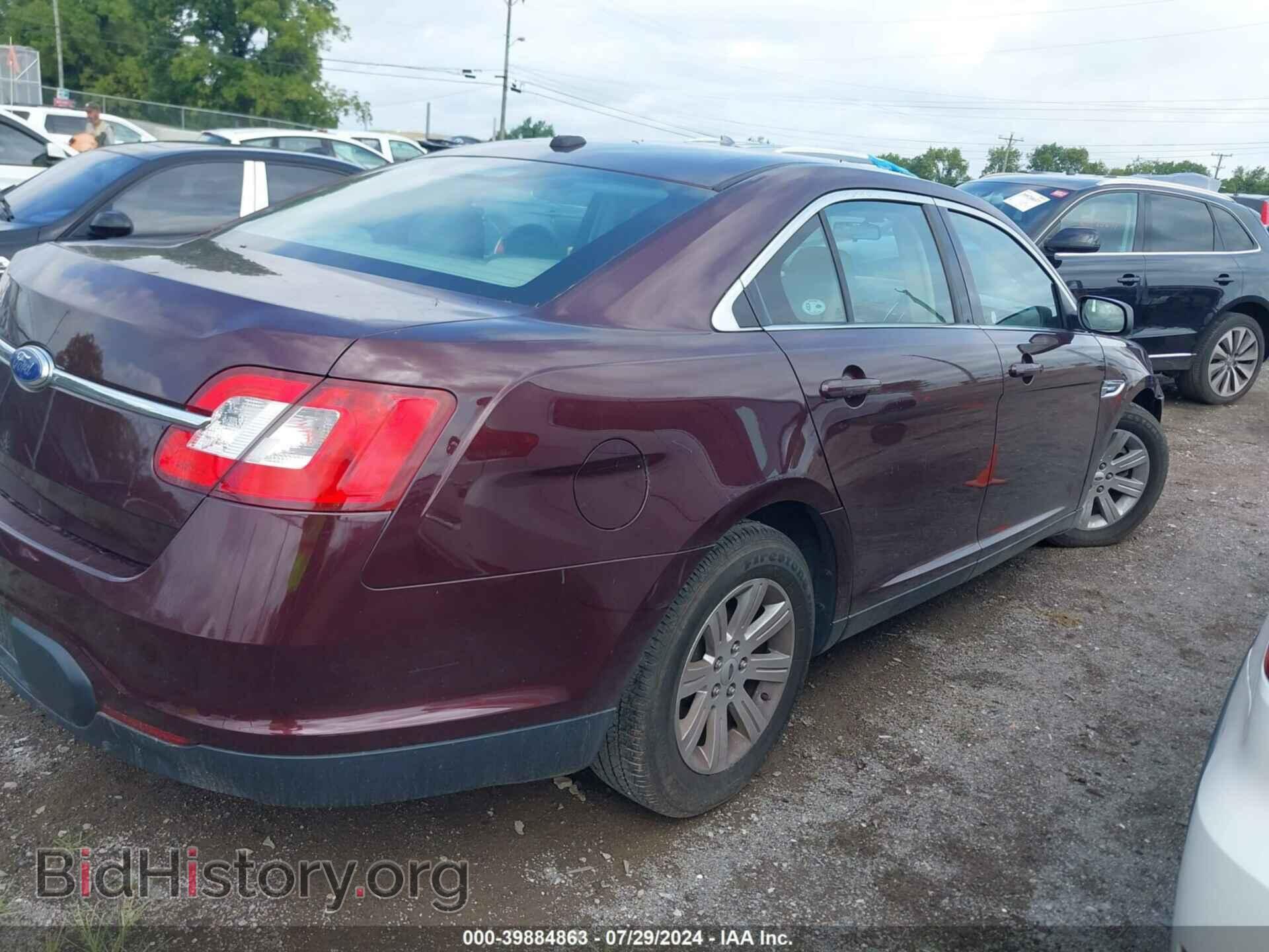 2011 FORD TAURUS - VIN: 1FAHP2DW2BG165105 - Photo 4