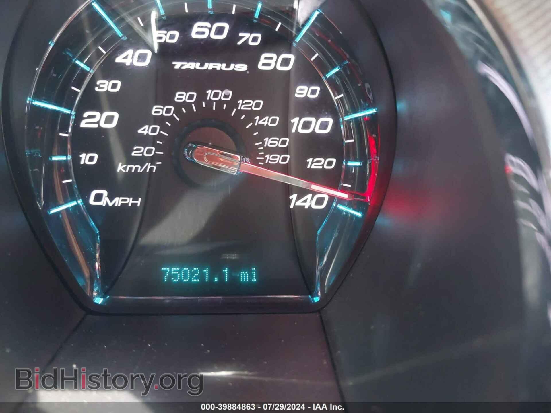 2011 FORD TAURUS - VIN: 1FAHP2DW2BG165105 - Photo 7