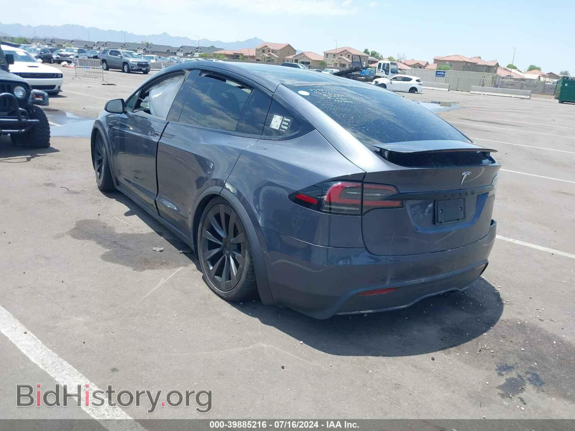 2022 TESLA MODEL X - VIN: 7SAXCAE55NF363678 - Фото 3