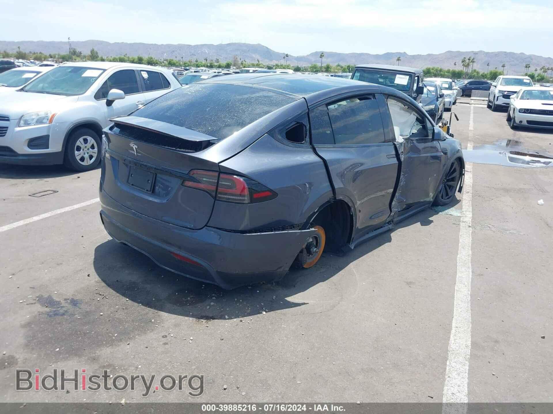 2022 TESLA MODEL X - VIN: 7SAXCAE55NF363678 - Фото 4