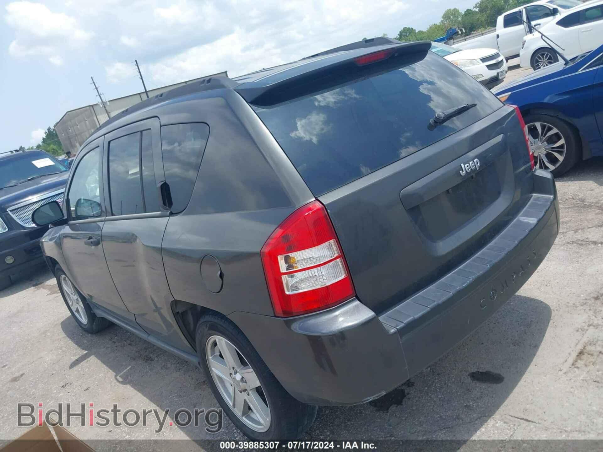 2007 JEEP COMPASS - VIN: 1J8FT47W17D124101 - Фото 3