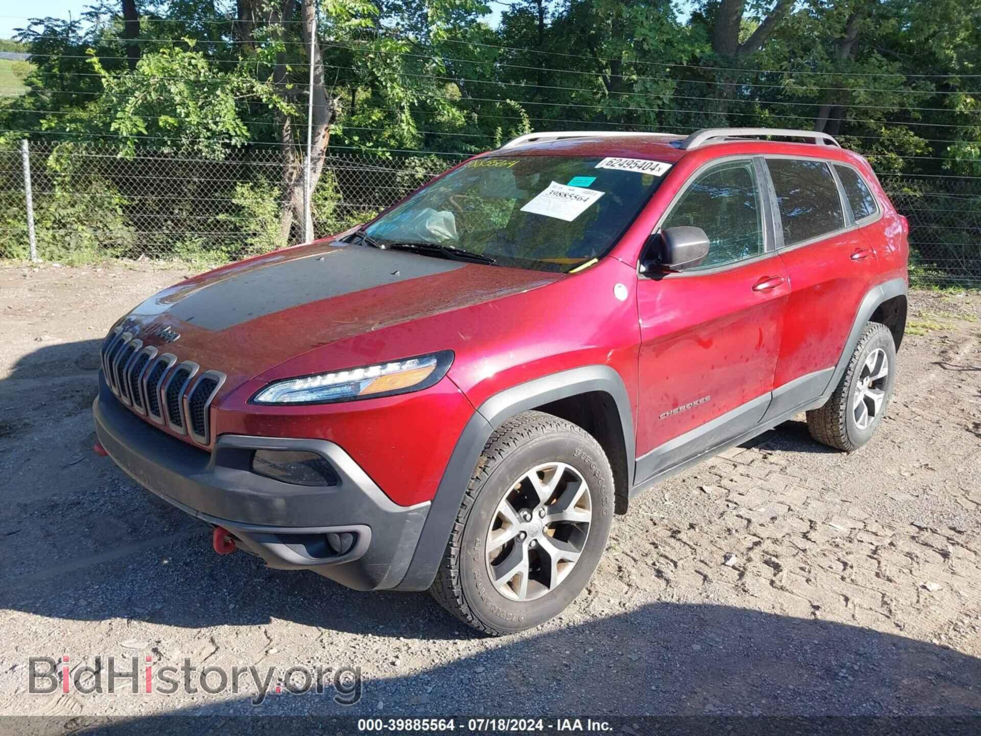 2015 JEEP CHEROKEE - VIN: 1C4PJMBB4FW635472 - Фото 2