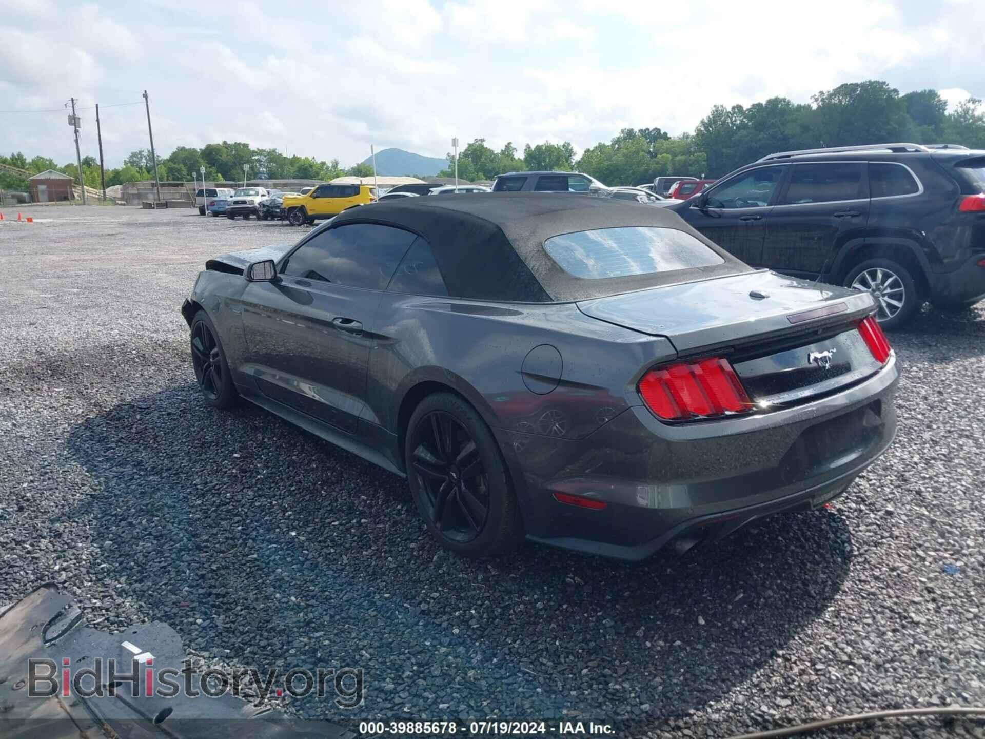 2015 FORD MUSTANG - VIN: 1FATP8UH0F5329242 - Фото 3