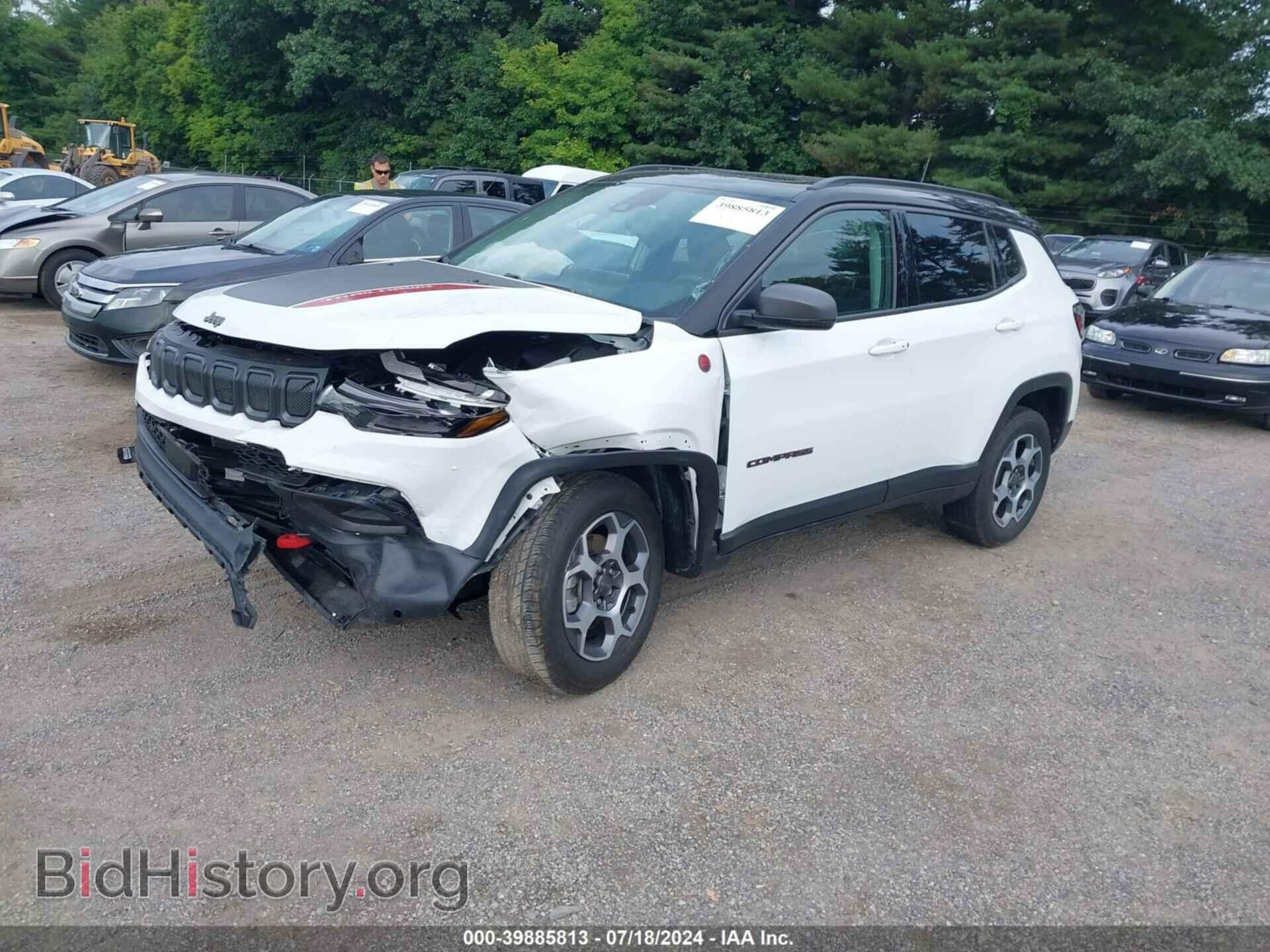 2022 JEEP COMPASS - VIN: 3C4NJDDB4NT159877 - Фото 2