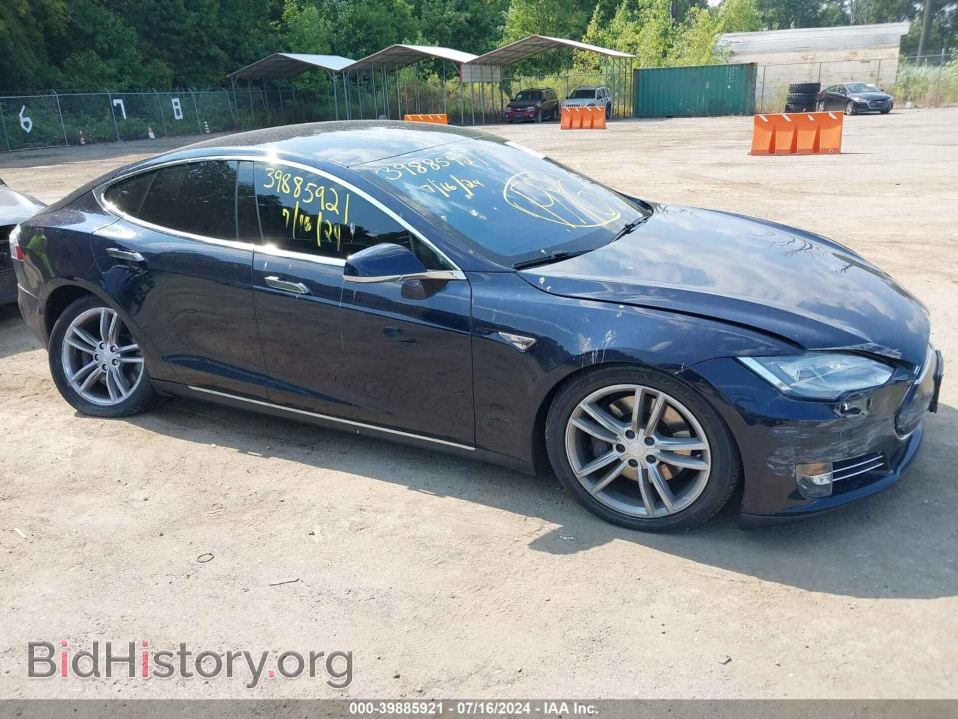 Photo 5YJSA1AG6DFP04833 - TESLA MODEL S 2013