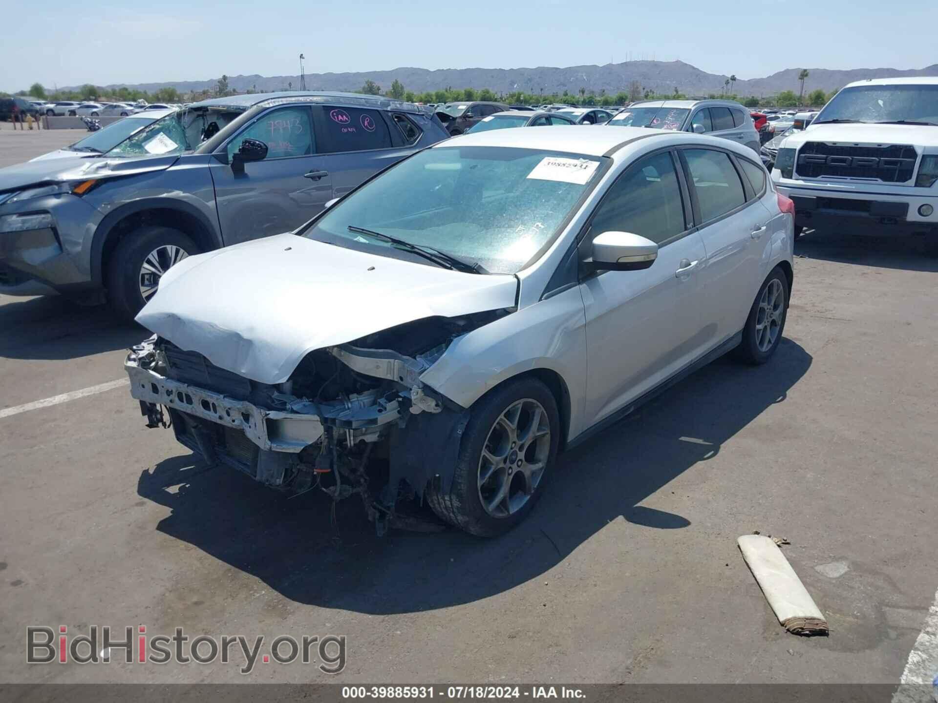 2014 FORD FOCUS - VIN: 1FADP3K22EL325435 - Фото 2