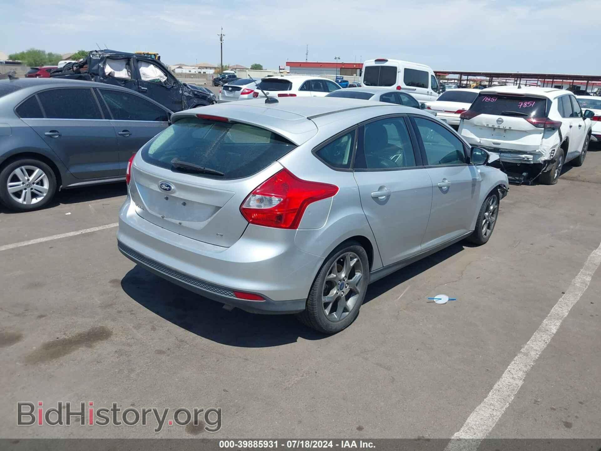 2014 FORD FOCUS - VIN: 1FADP3K22EL325435 - Фото 4