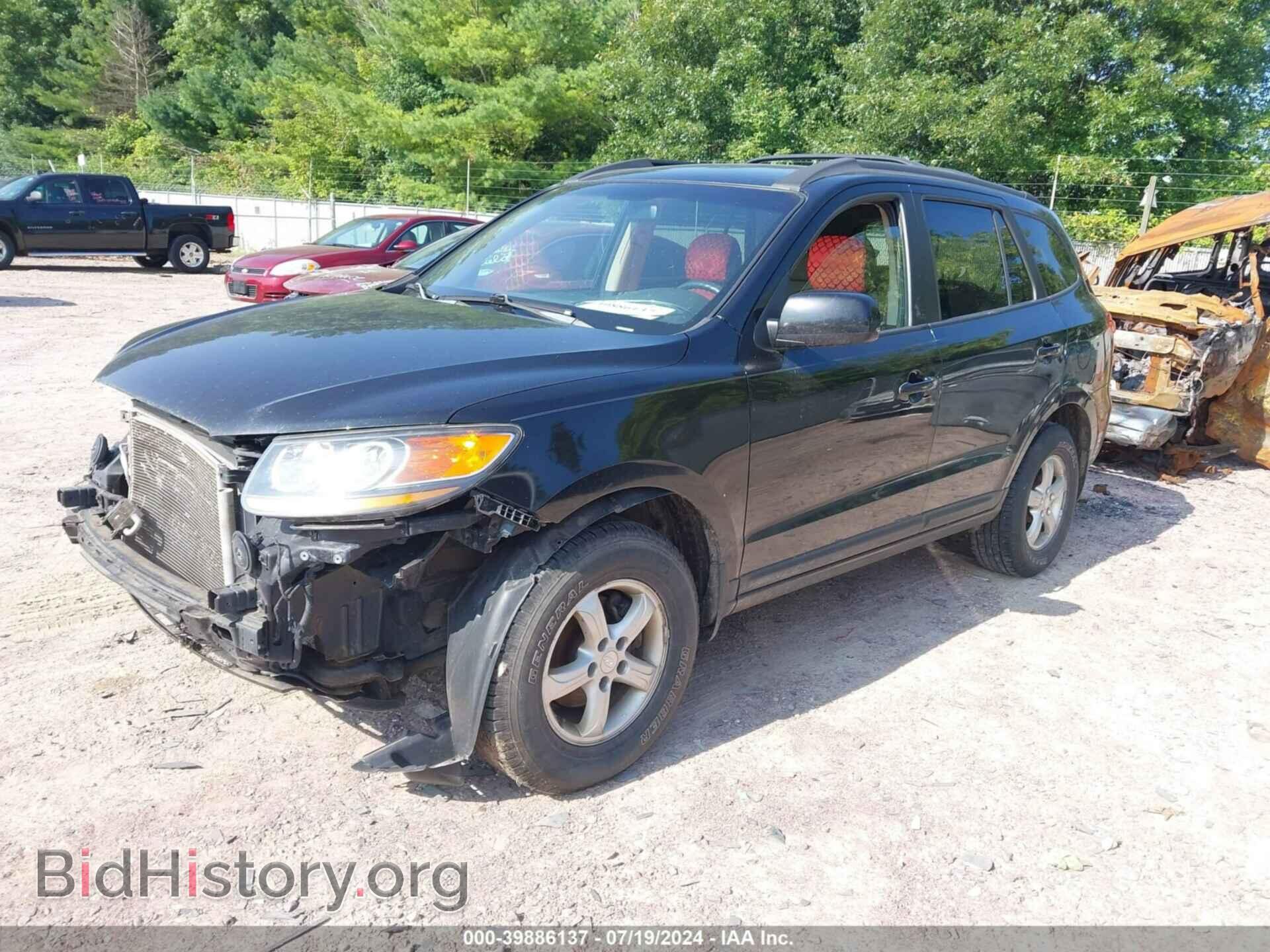 2008 HYUNDAI SANTA FE - VIN: 5NMSG73D98H200947 - Фото 2