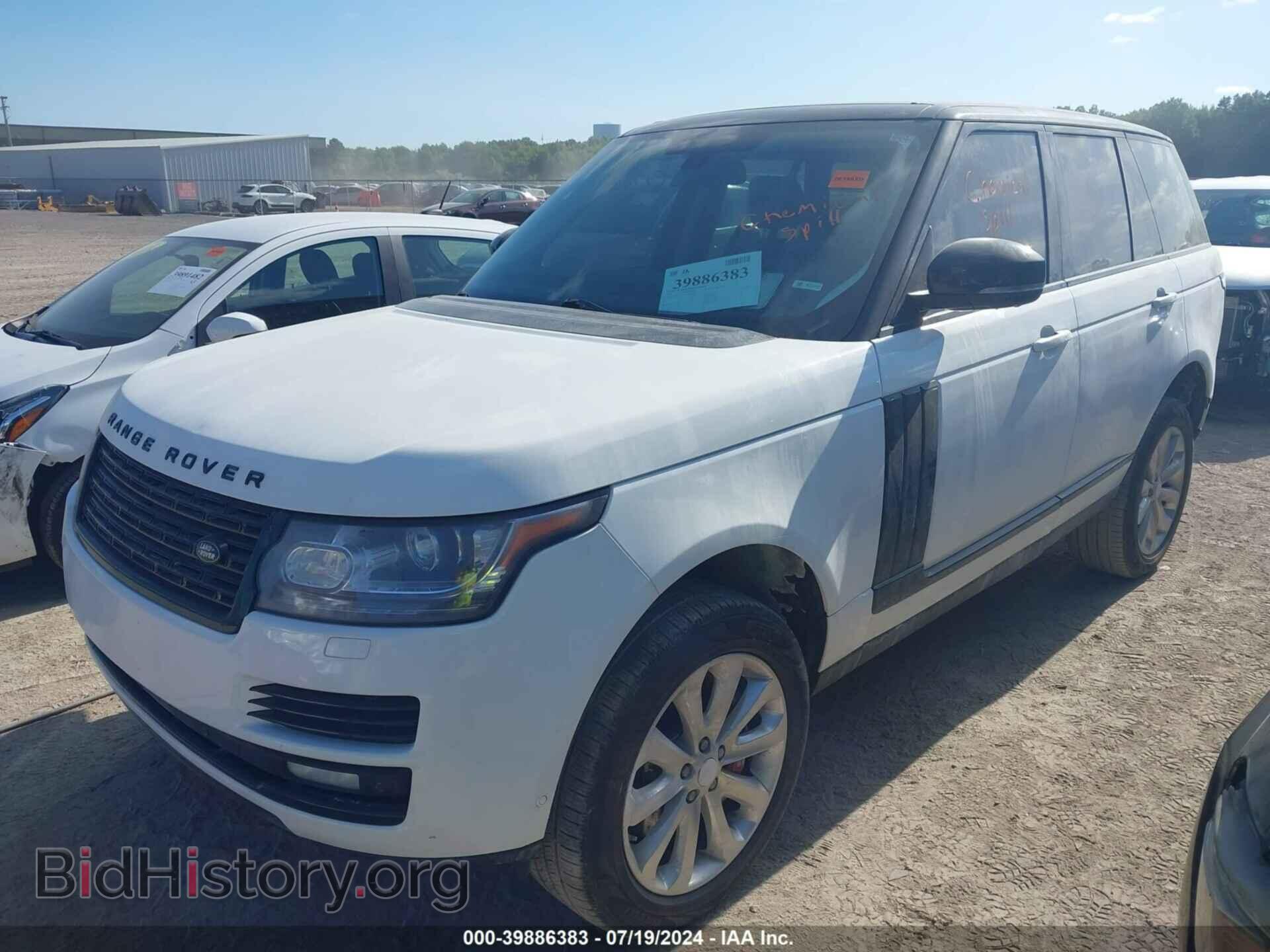 2016 LAND ROVER RANGE ROVER - VIN: SALGS2VF5GA257802 - Фото 2