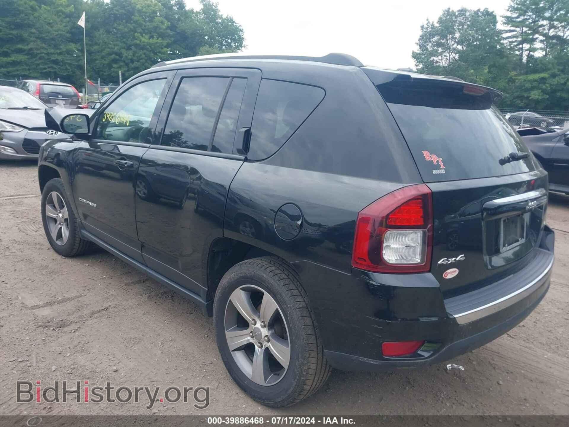 2017 JEEP COMPASS - VIN: 1C4NJDEB3HD177053 - Фото 3
