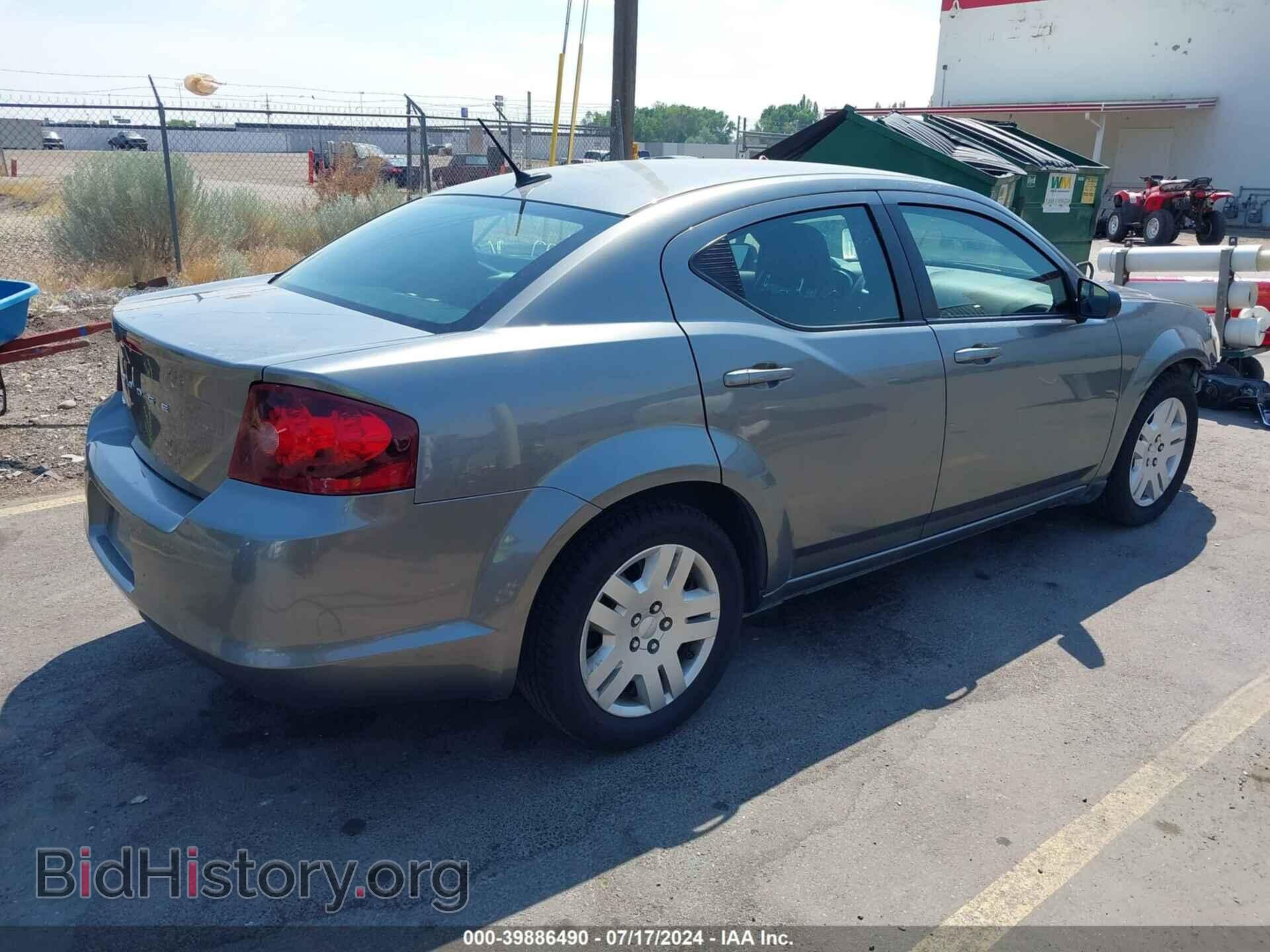 2013 DODGE AVENGER - VIN: 1C3CDZAG4DN768837 - Photo 4