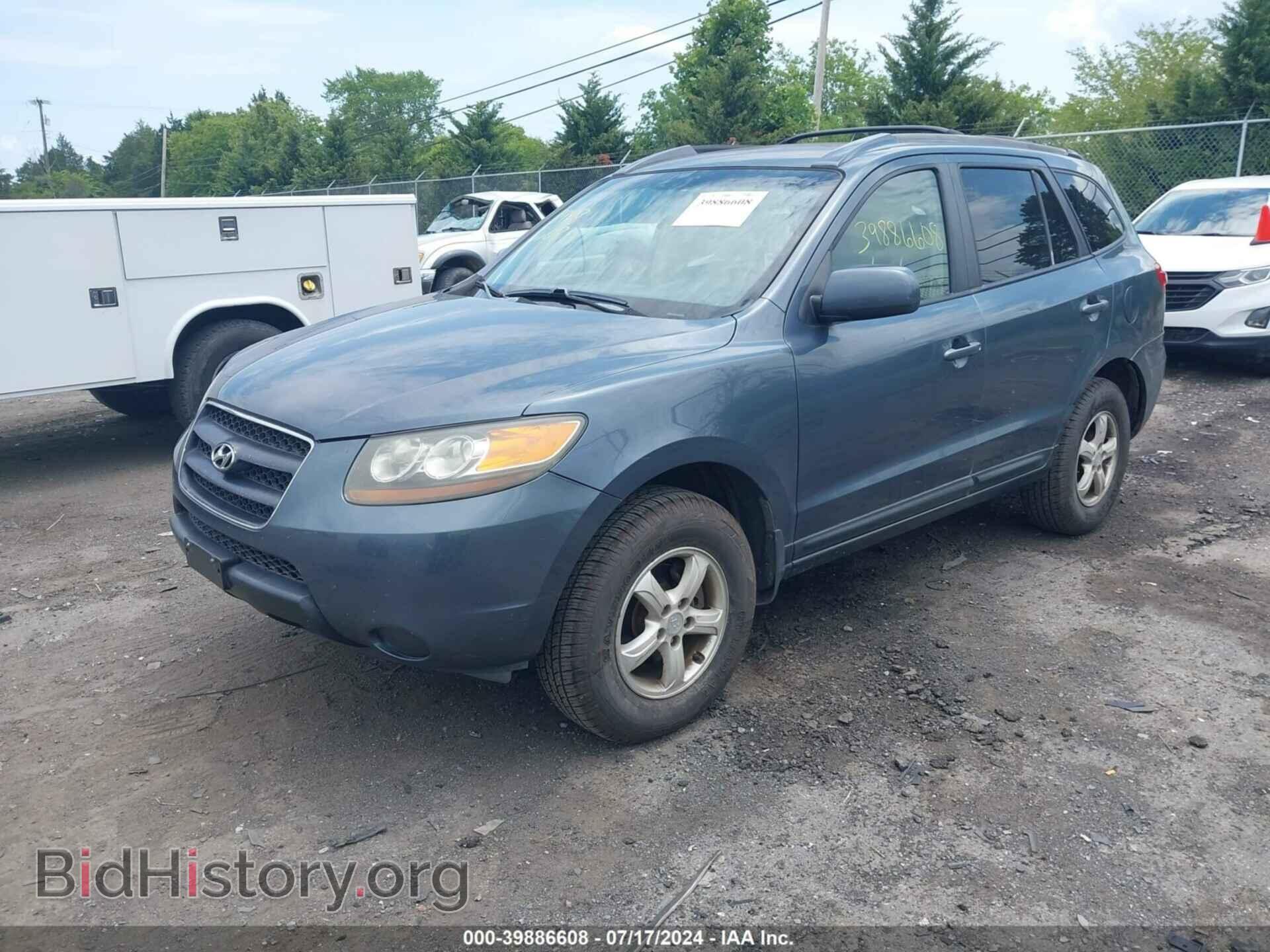 2007 HYUNDAI SANTA FE - VIN: 5NMSG13D07H101686 - Фото 2