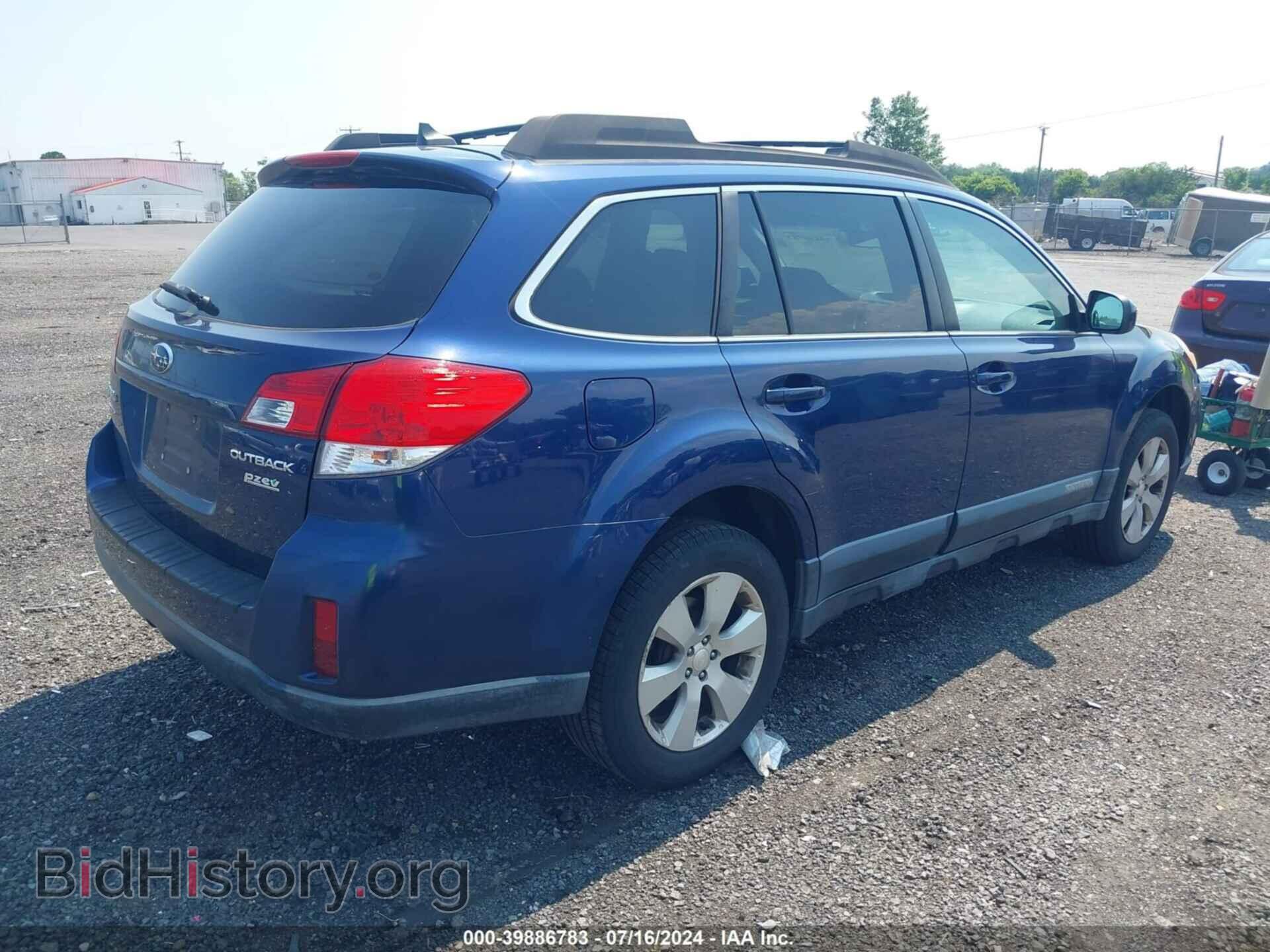 2011 SUBARU OUTBACK - VIN: 4S4BRBFC7B3412098 - Фото 4