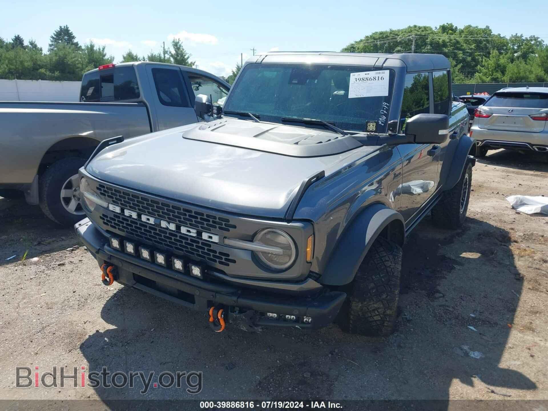 2022 FORD BRONCO - VIN: 1FMEE5DP2NLA92032 - Фото 2