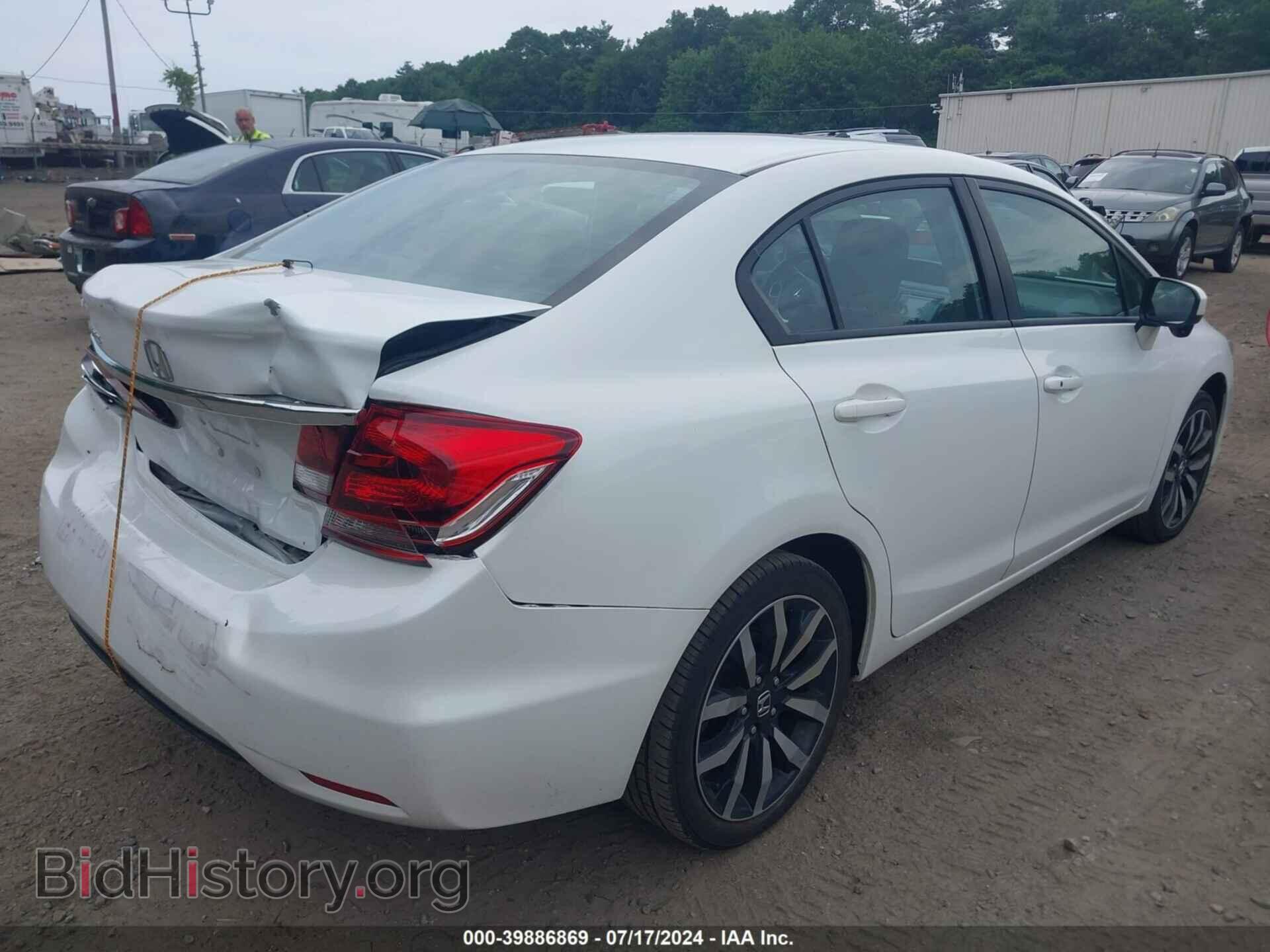 2014 HONDA CIVIC - VIN: 19XFB2F93EE217966 - Фото 4