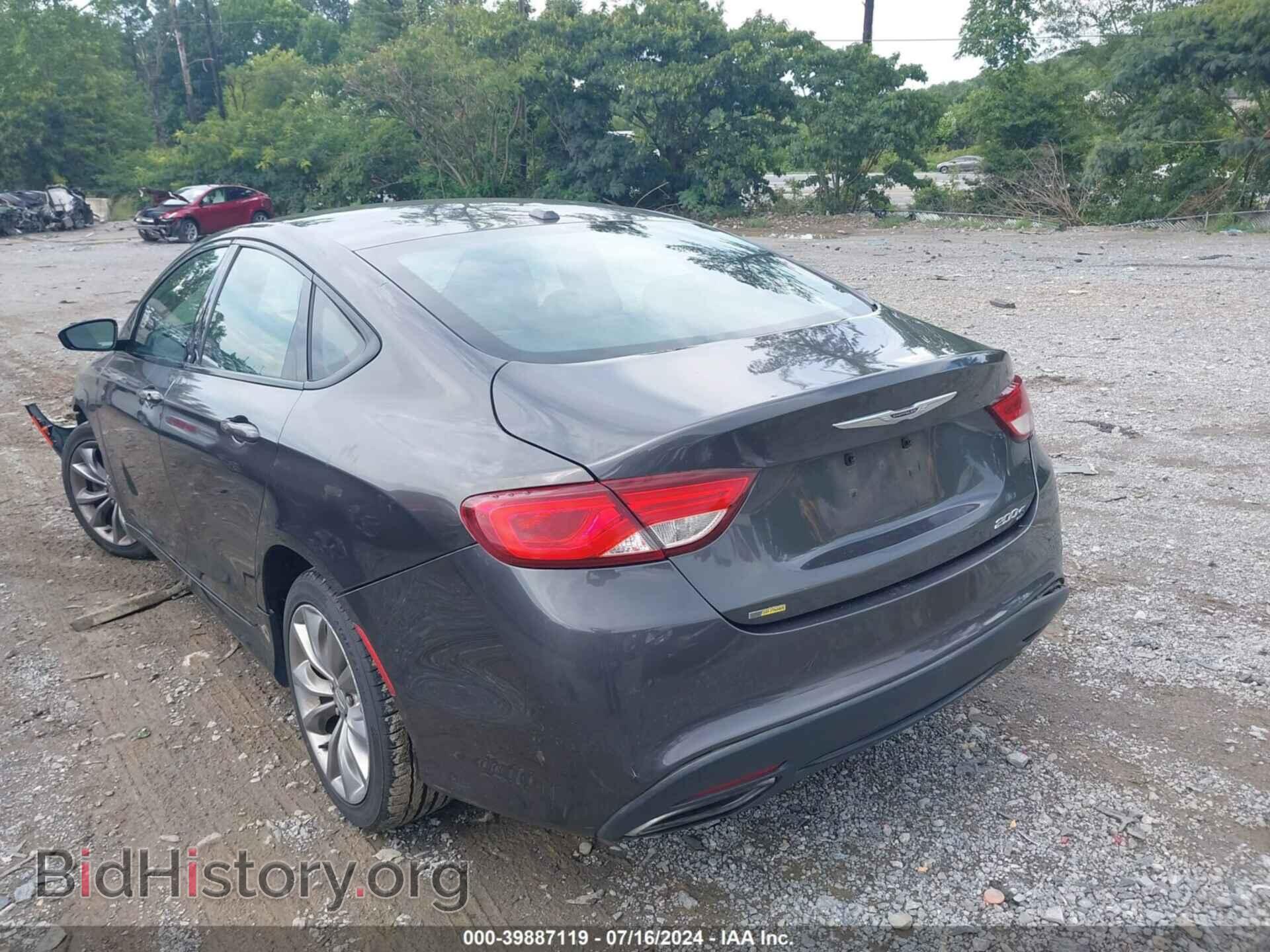 2015 CHRYSLER 200 - VIN: 1C3CCCBB3FN613217 - Фото 3