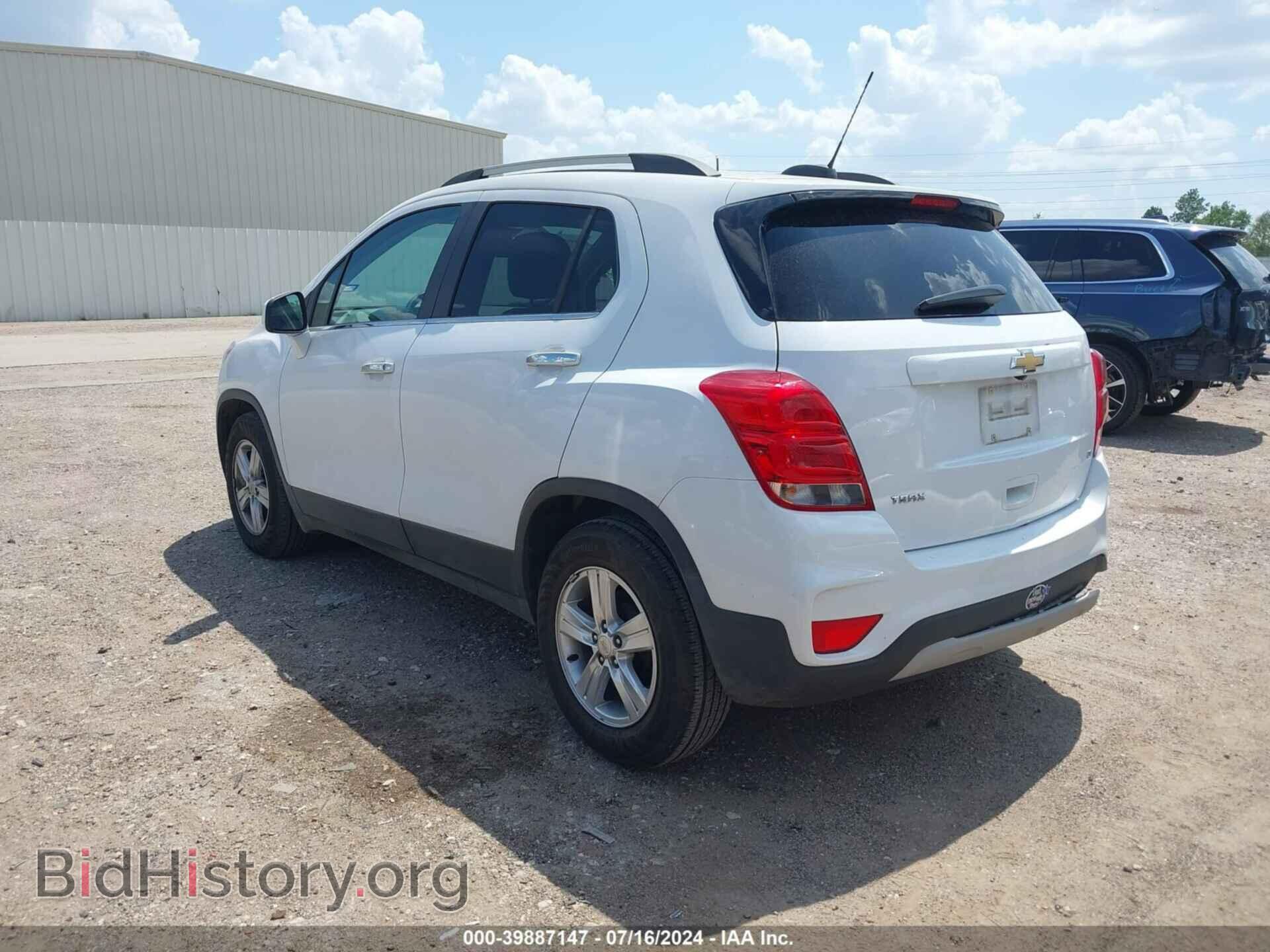 2017 CHEVROLET TRAX - VIN: 3GNCJLSB1HL286148 - Фото 3