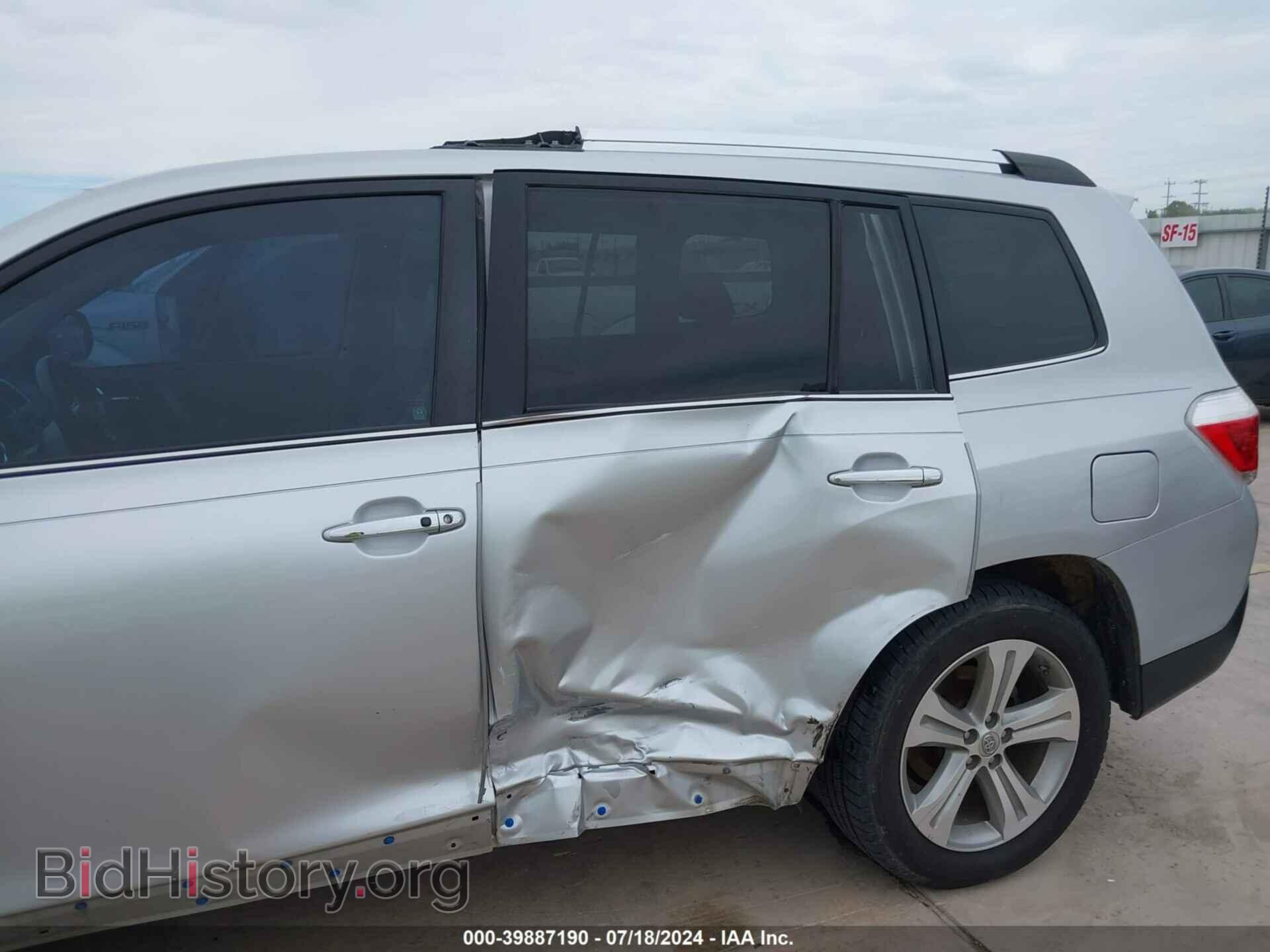 2013 TOYOTA HIGHLANDER - VIN: 5TDDK3EH8DS267708 - Photo 6