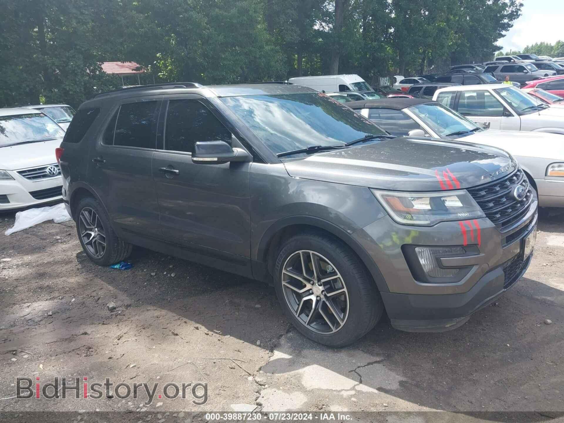 Фотография 1FM5K8GT8GGA13719 - FORD EXPLORER 2016