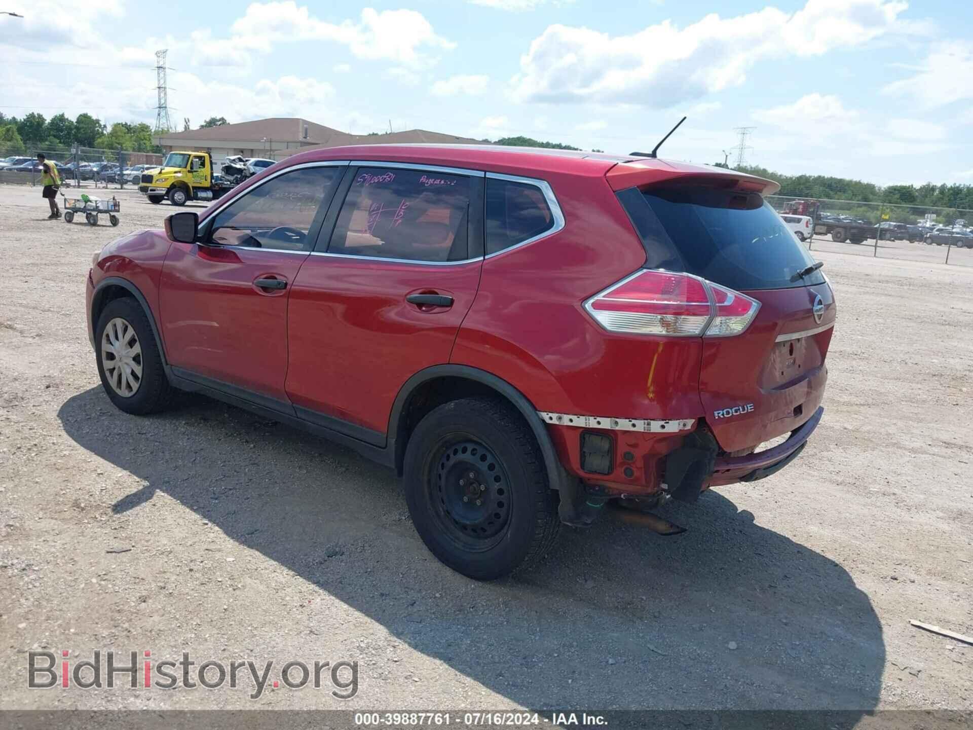 2016 NISSAN ROGUE - VIN: KNMAT2MV6GP669839 - Фото 3