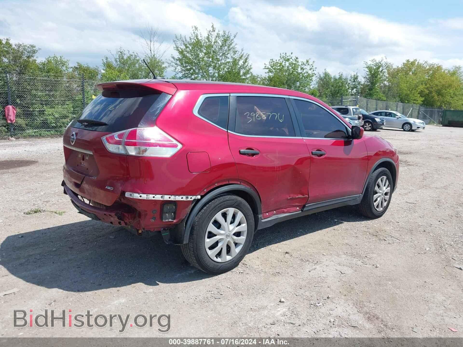 2016 NISSAN ROGUE - VIN: KNMAT2MV6GP669839 - Фото 4
