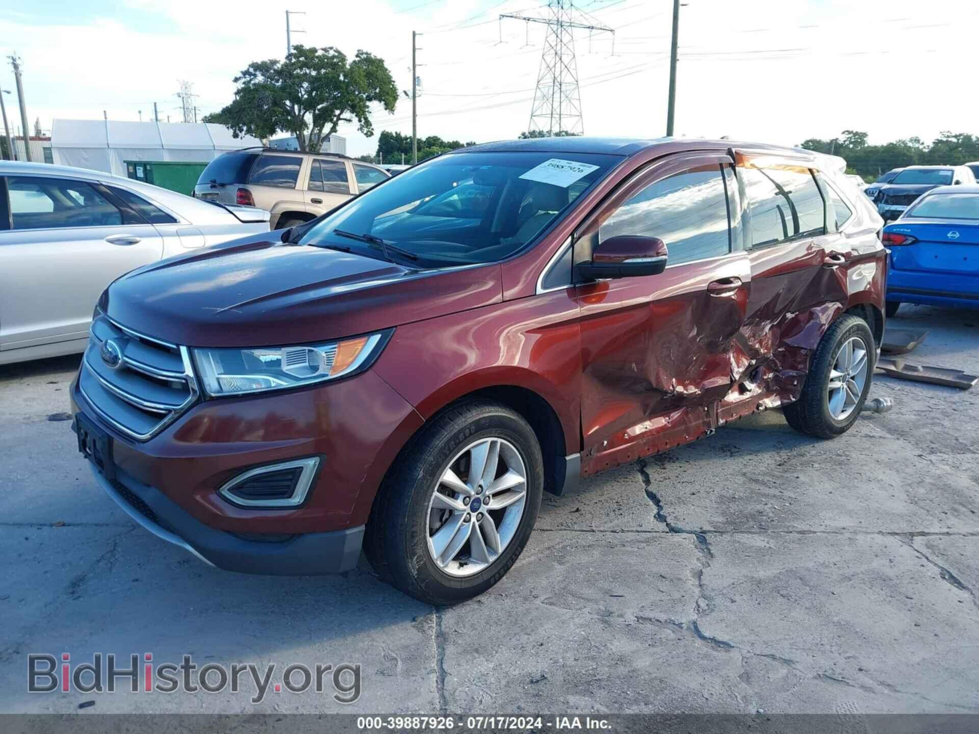 2015 FORD EDGE - VIN: 2FMTK3J83FBB46814 - Photo 2