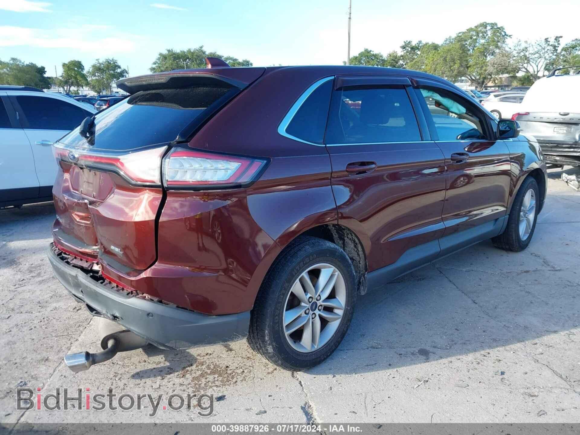 2015 FORD EDGE - VIN: 2FMTK3J83FBB46814 - Photo 4