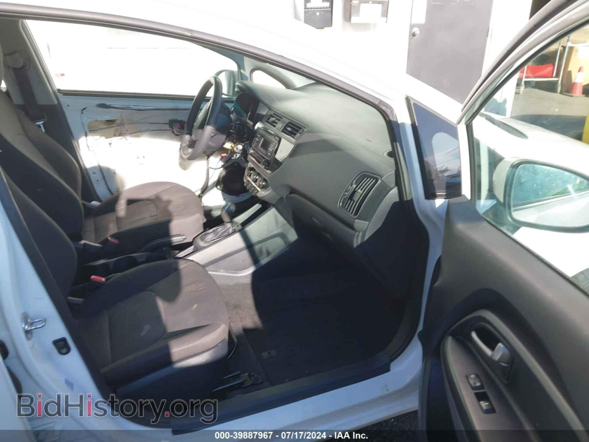 2016 KIA RIO - VIN: KNADM4A32G6612033 - Фото 5