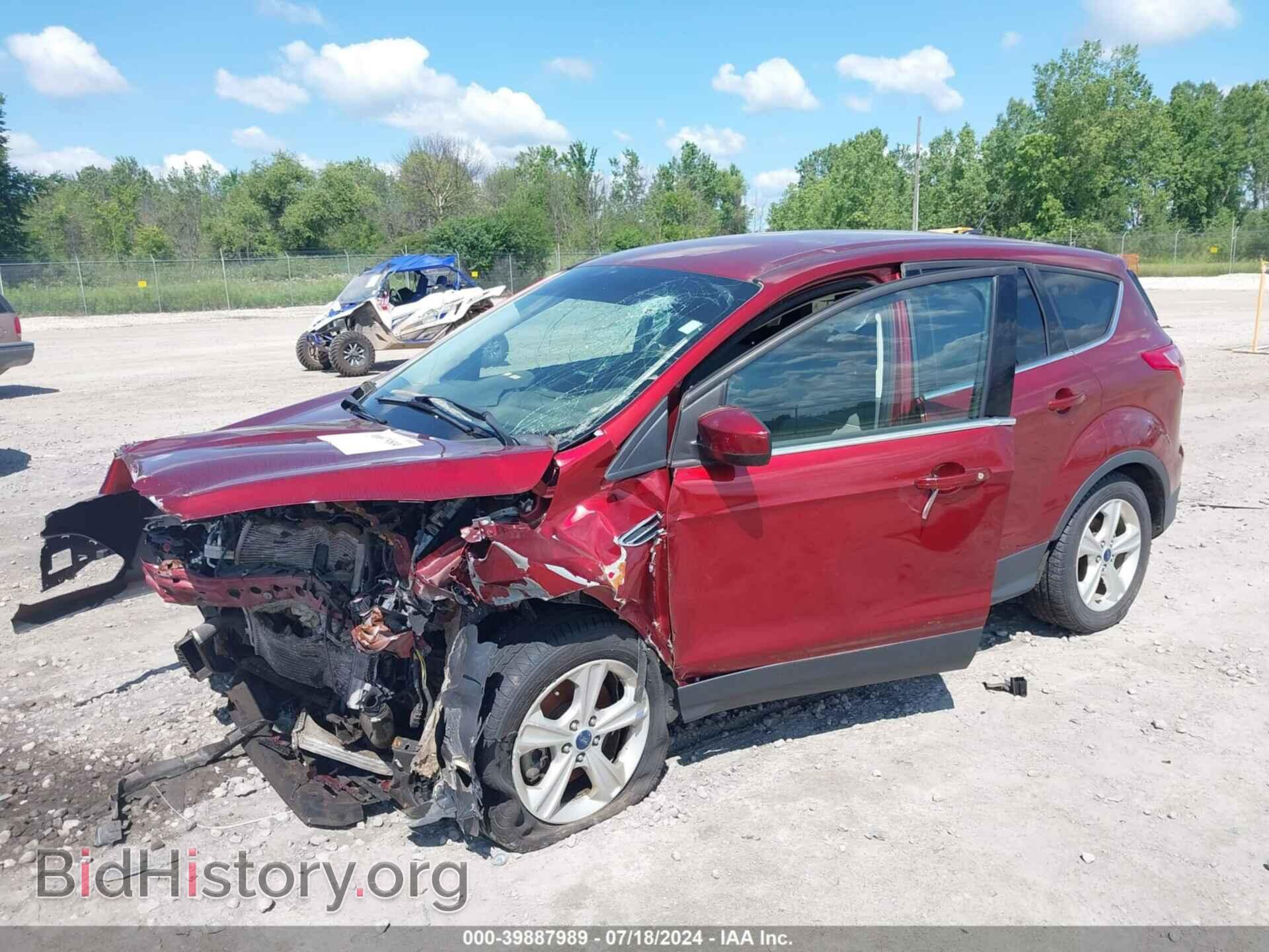 2014 FORD ESCAPE - VIN: 1FMCU9GX7EUE22187 - Фото 2