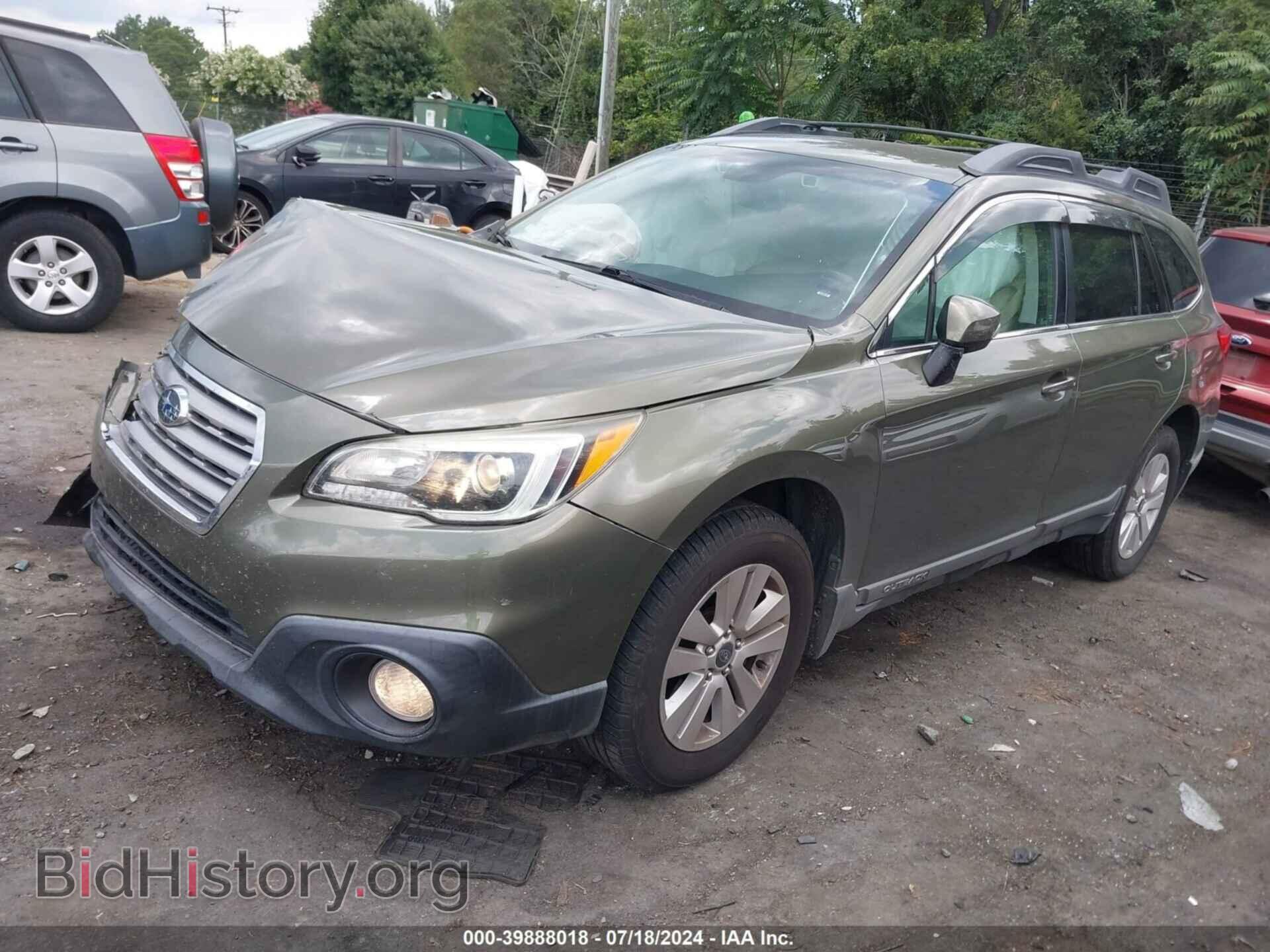 2015 SUBARU OUTBACK - VIN: 4S4BSAFC9F3306658 - Фото 2