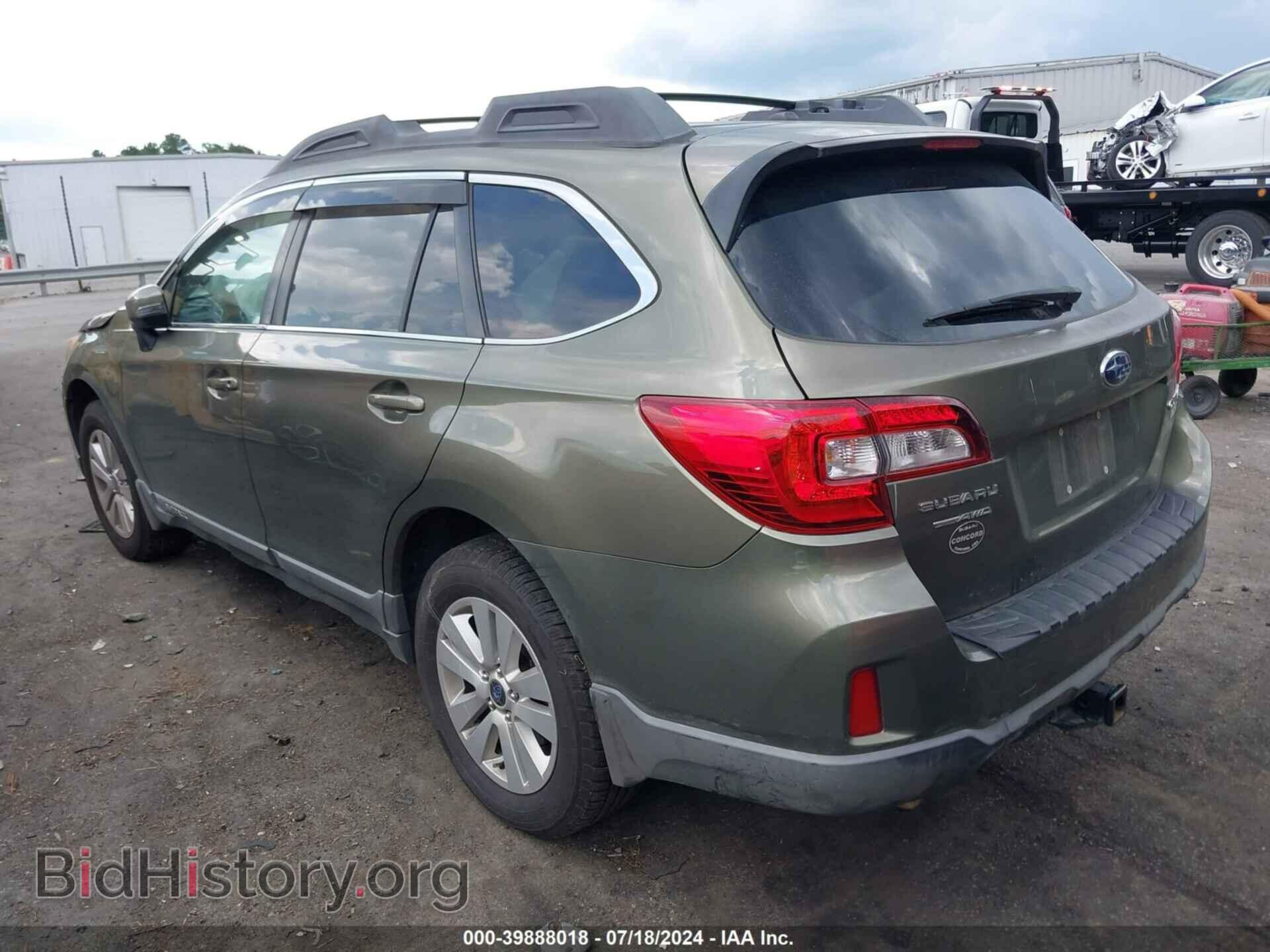 2015 SUBARU OUTBACK - VIN: 4S4BSAFC9F3306658 - Фото 3