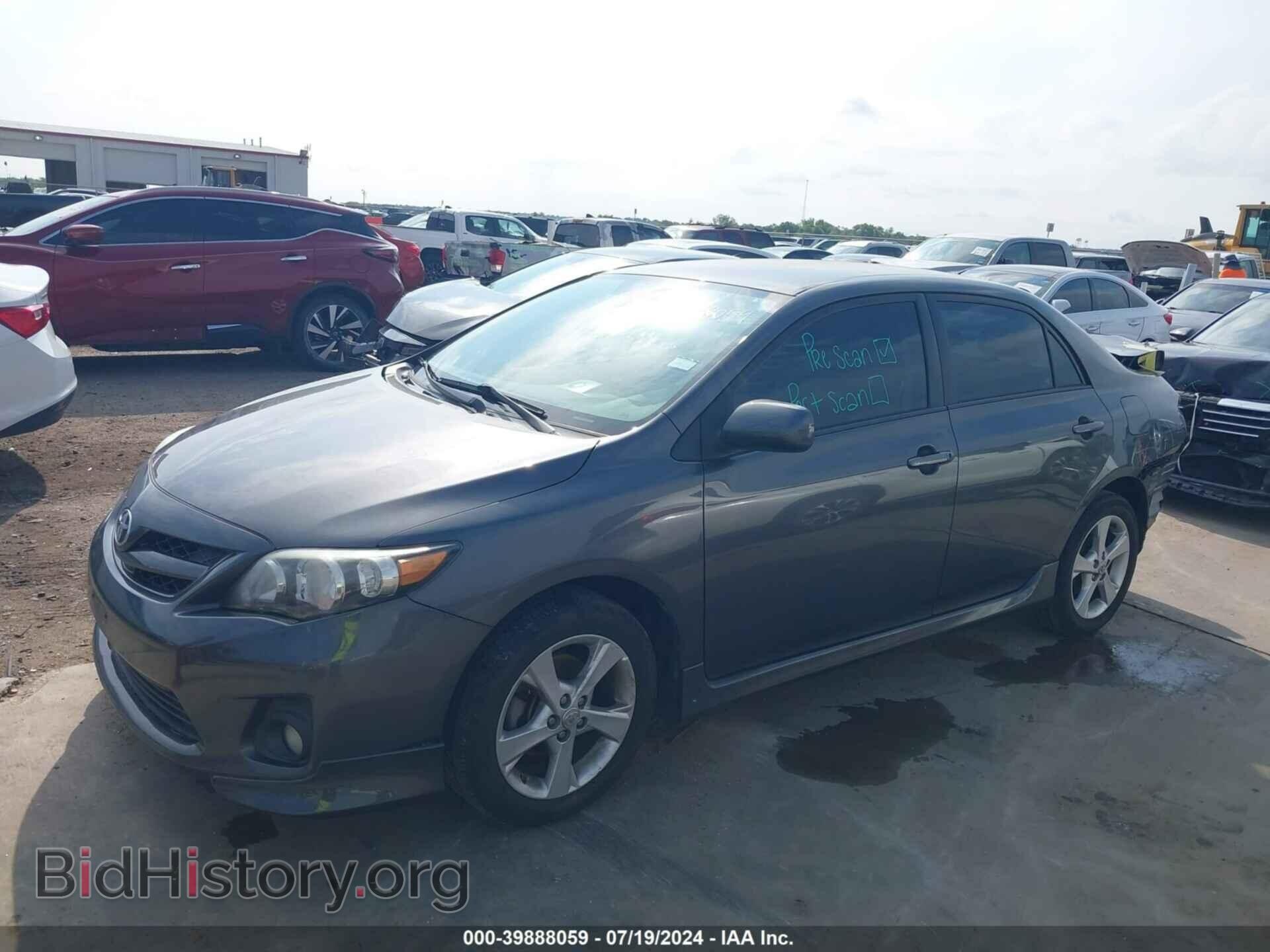 2012 TOYOTA COROLLA - VIN: 2T1BU4EE0CC887750 - Фото 2