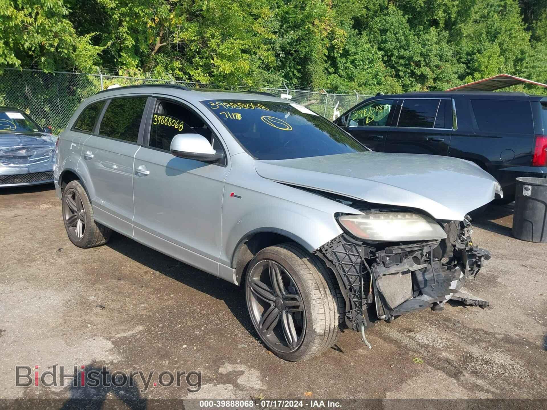 Photo WA1DGAFE3CD002998 - AUDI Q7 2012