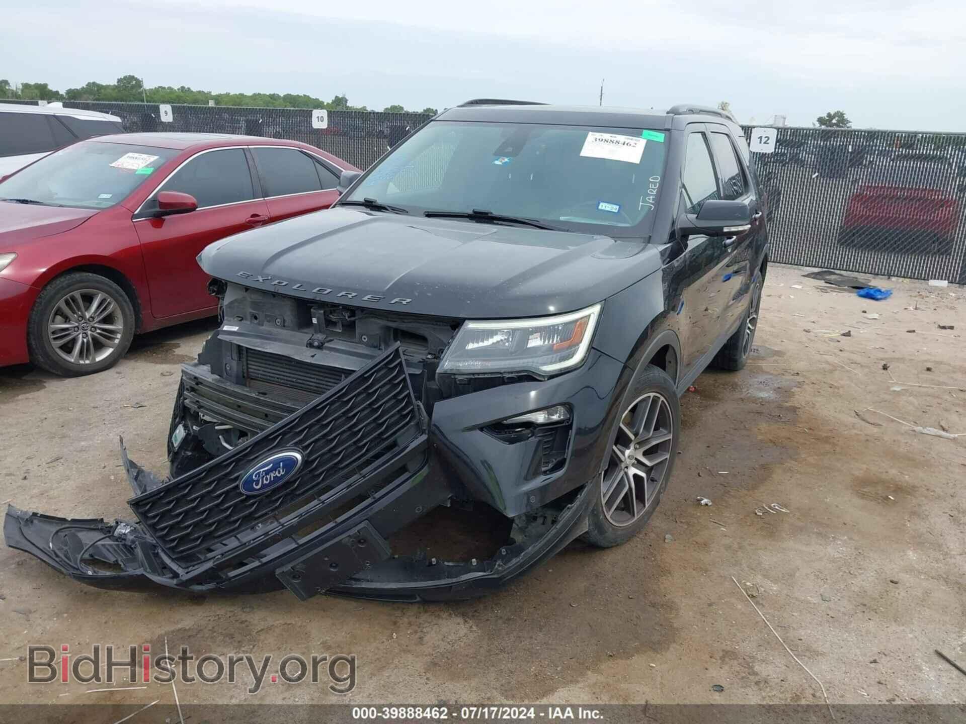 2019 FORD EXPLORER - VIN: 1FM5K8GT2KGB00296 - Фото 2