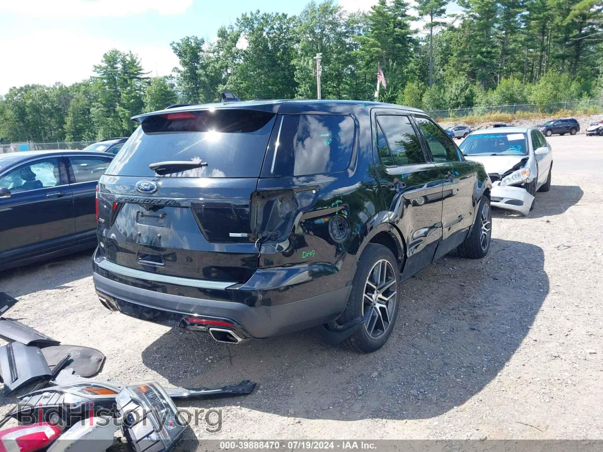 2017 FORD EXPLORER - VIN: 1FM5K8GT6HGA05877 - Фото 4