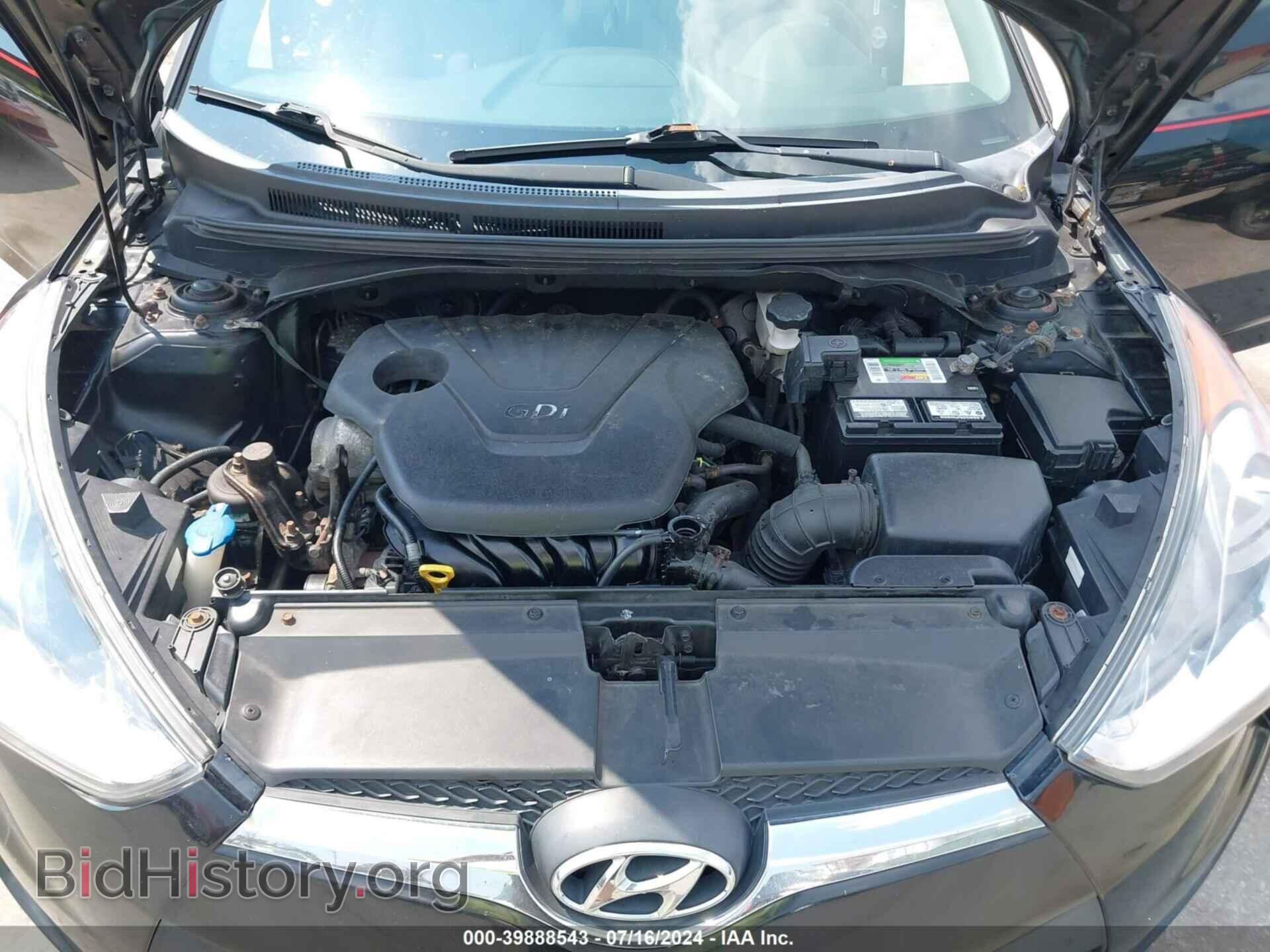 2012 HYUNDAI VELOSTER - VIN: KMHTC6AD3CU075227 - Фото 10