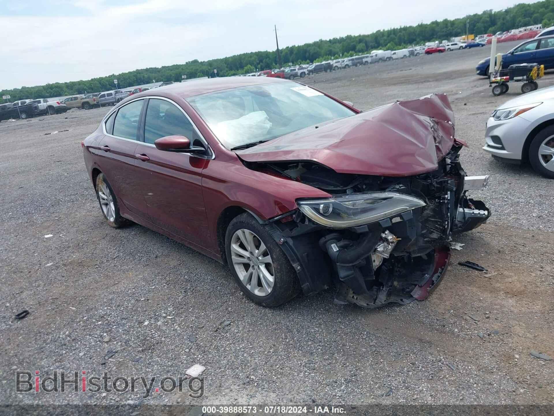 Фотография 1C3CCCAB6FN750167 - CHRYSLER 200 2015