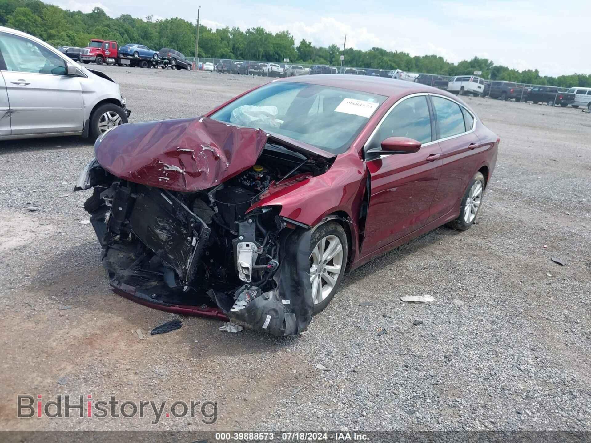2015 CHRYSLER 200 - VIN: 1C3CCCAB6FN750167 - Фото 2