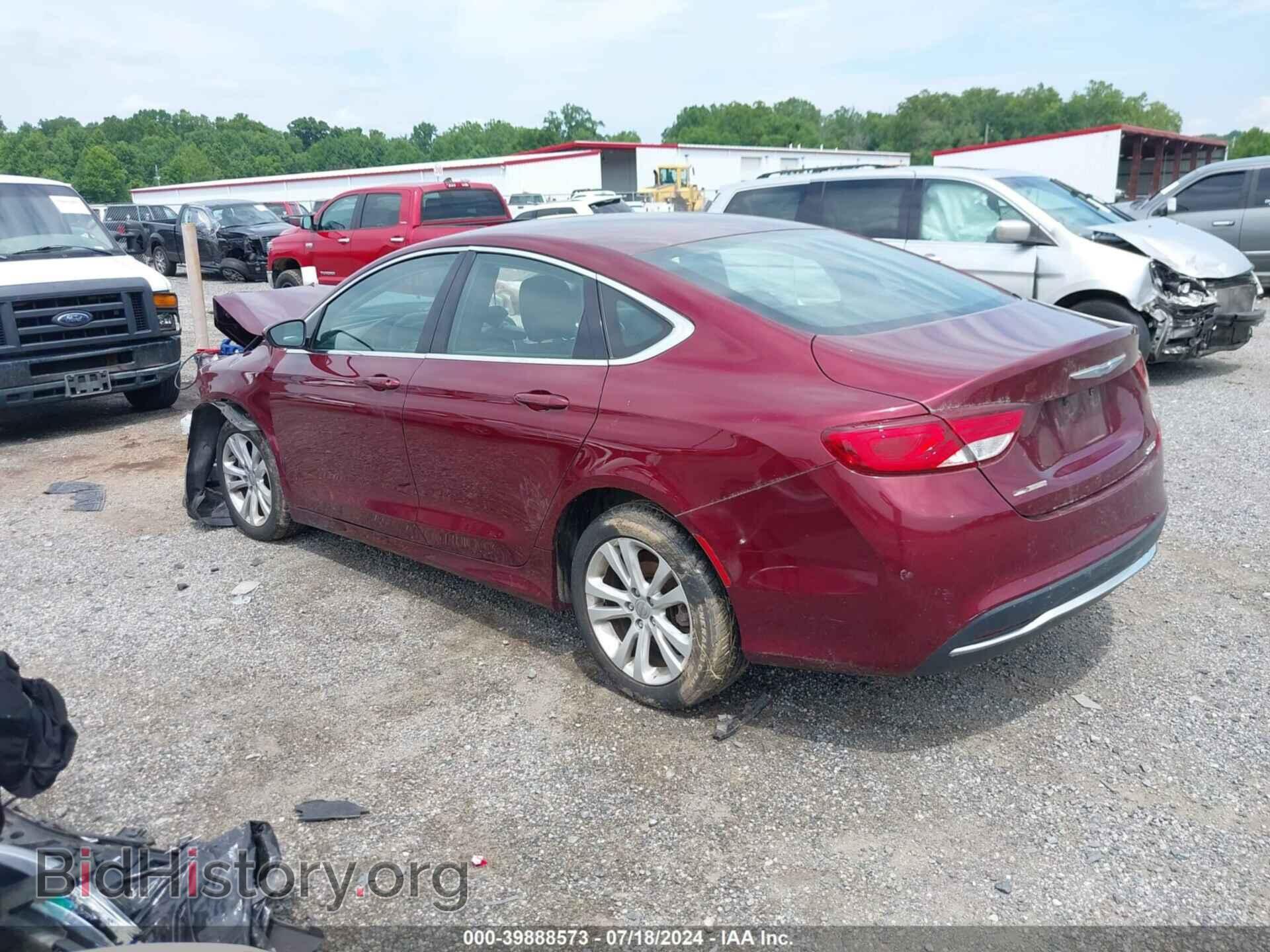 2015 CHRYSLER 200 - VIN: 1C3CCCAB6FN750167 - Фото 3